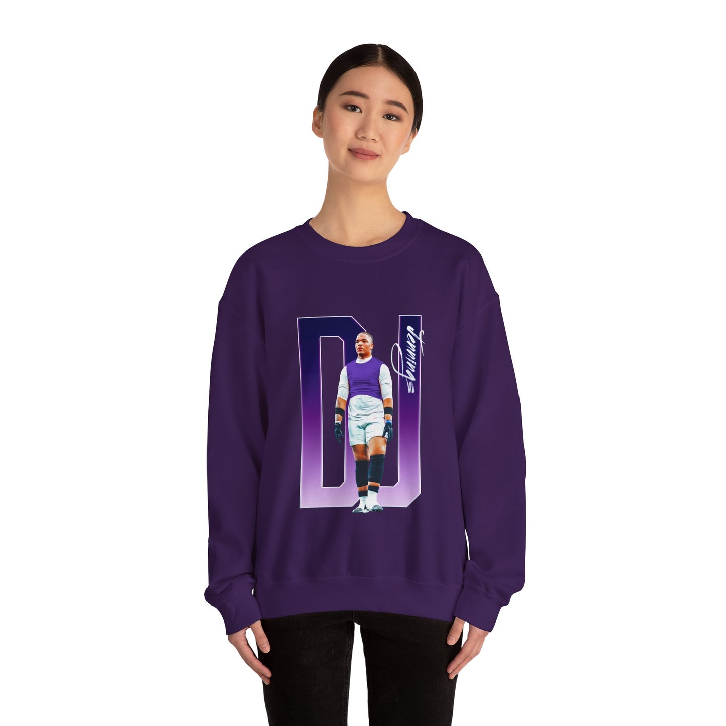 D'Mariyae Jennings Player Icon Initials Crewneck Sweatshirt