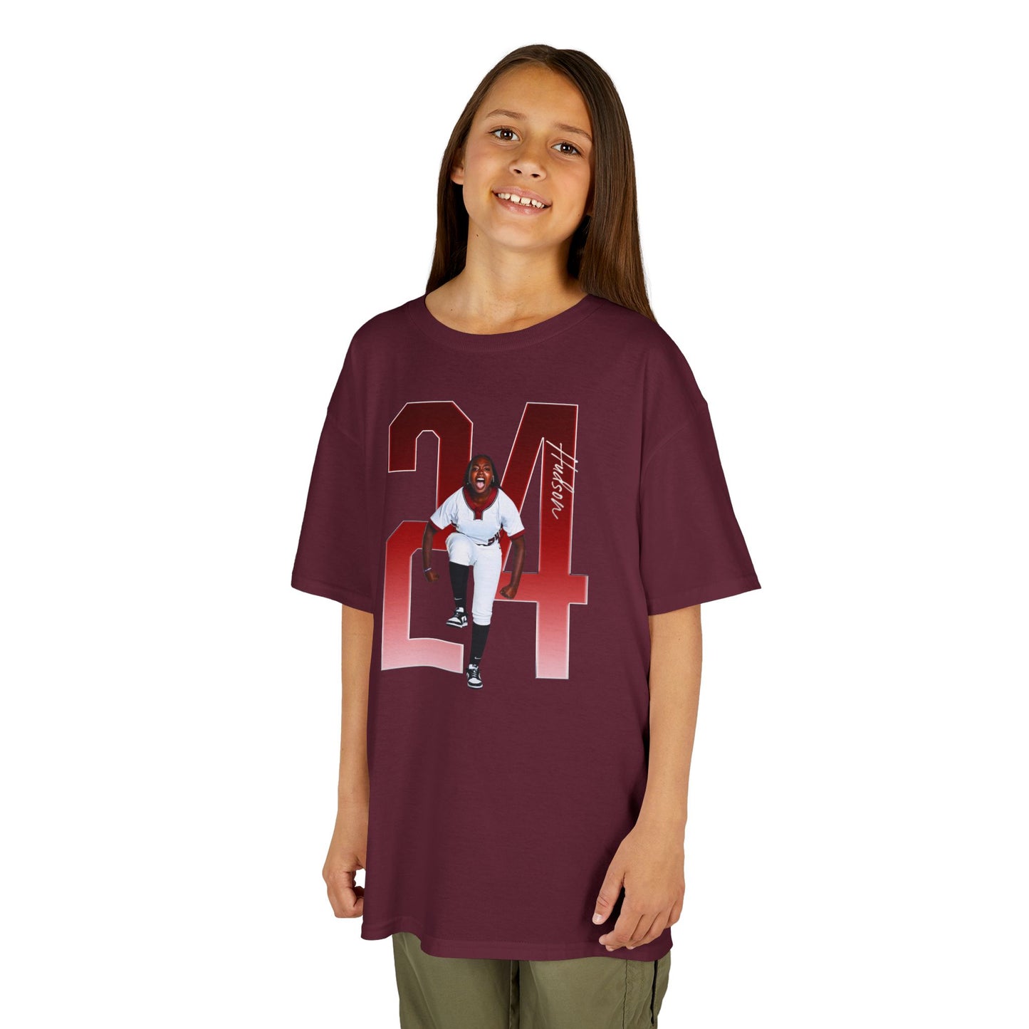 Kai Hudson Player Icon Number Kids Tee