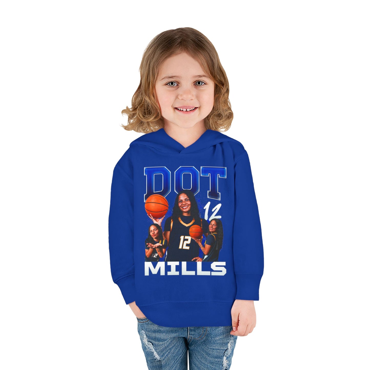 Dot Mills Toddler Pullover Hoodie