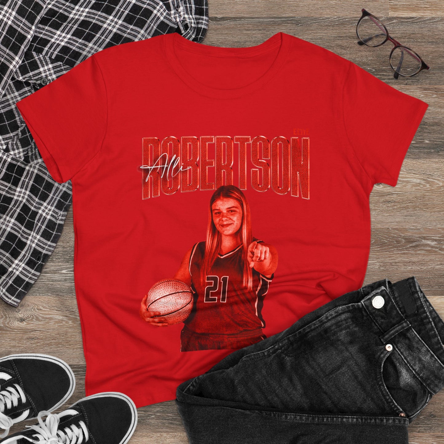 Alli Robertson Faded Glory Women's Tee