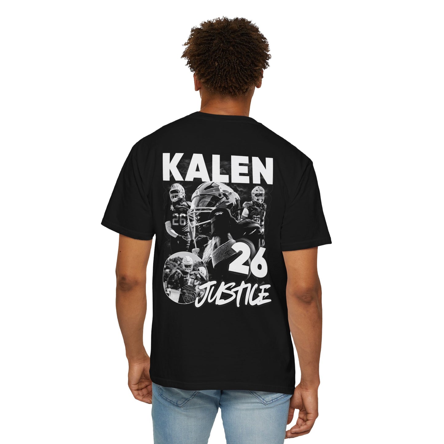Kalen Justice Vintage Blackout Premium Tee