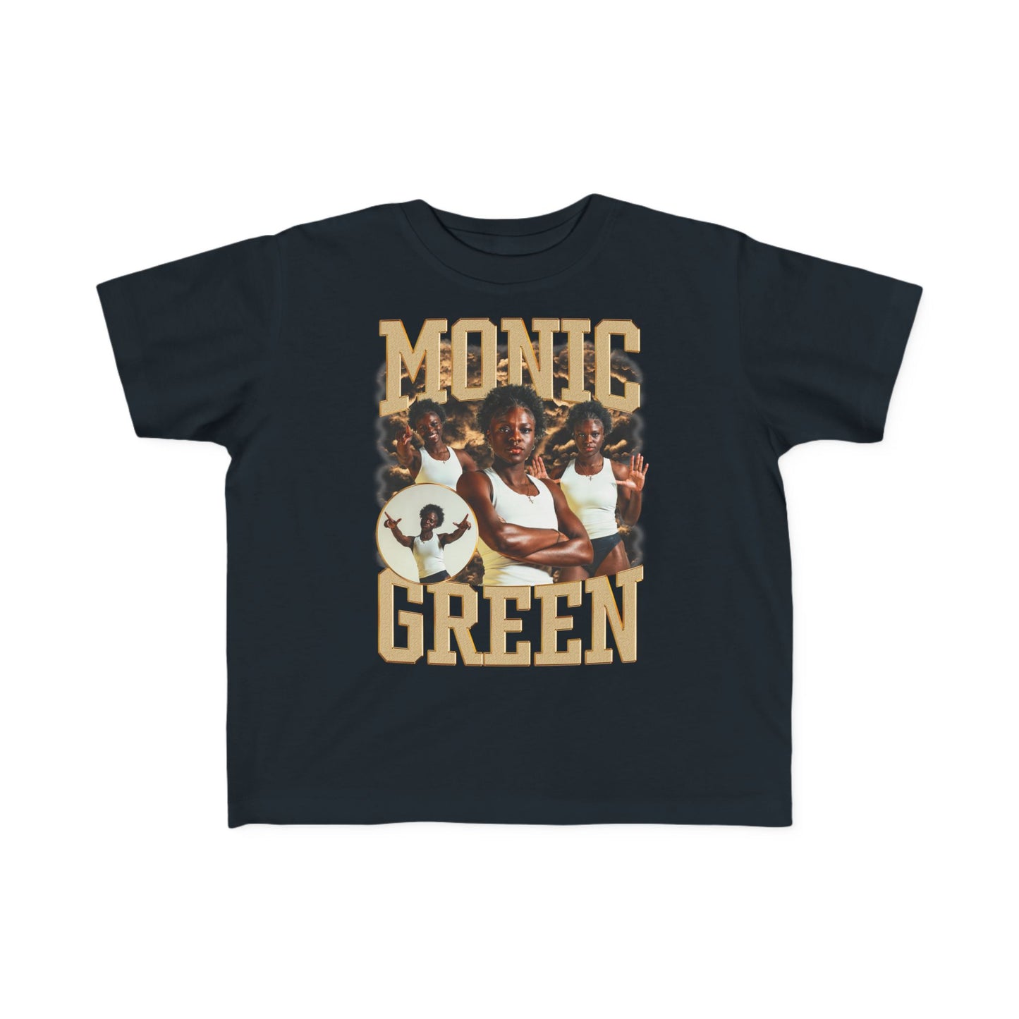 Monic Green Toddler Tee