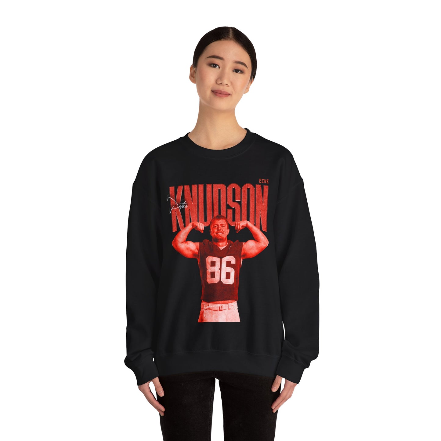 Peter Knudson Faded Glory Crewneck Sweatshirt
