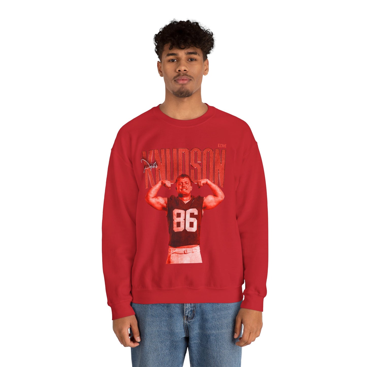 Peter Knudson Faded Glory Crewneck Sweatshirt