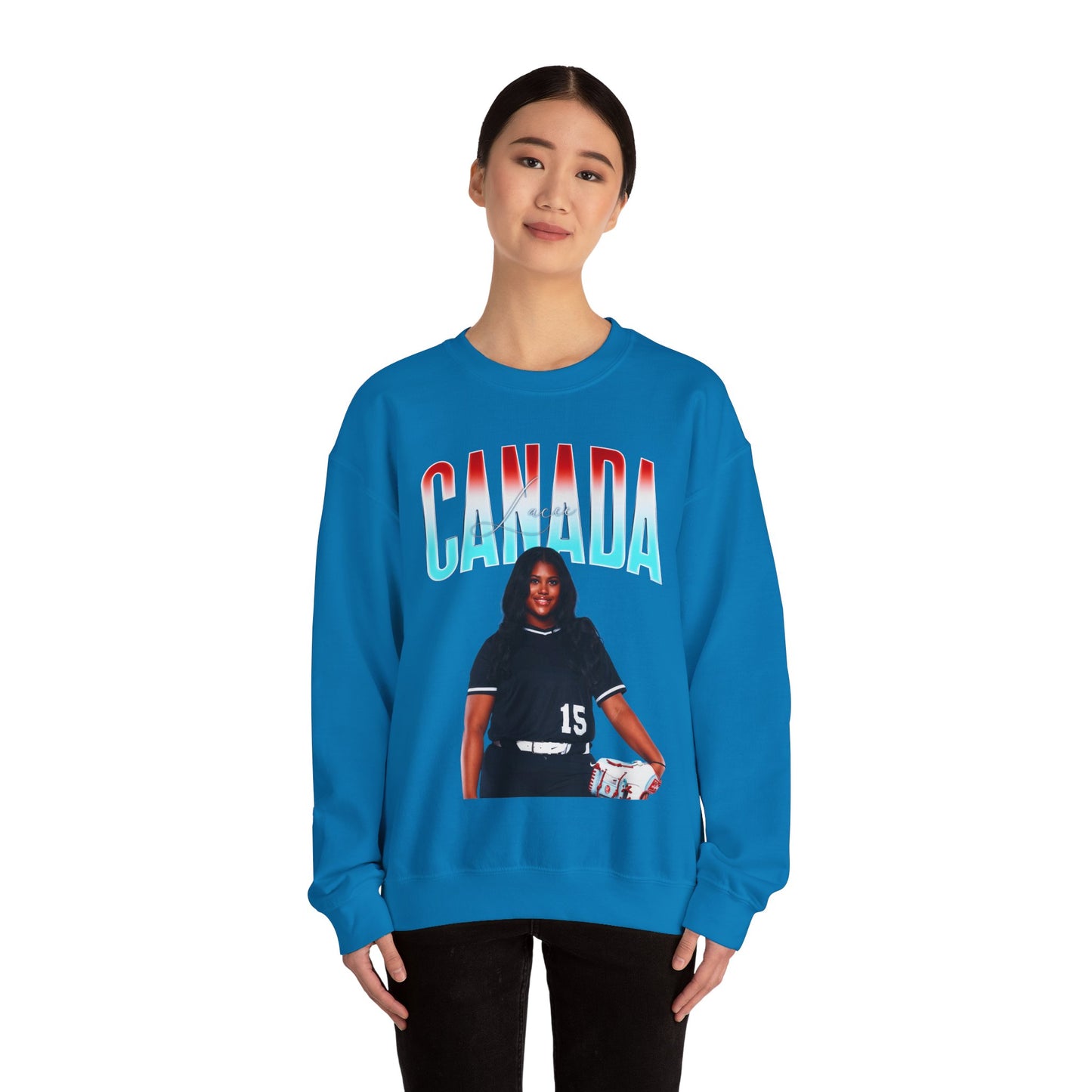Lacee Canada Athlete Glory Crewneck Sweatshirt