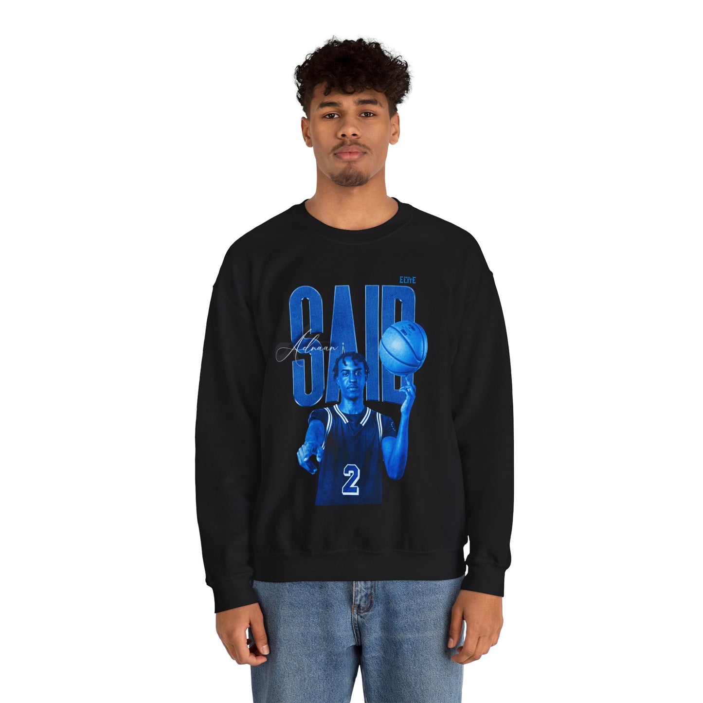 Adnaan Said Faded Glory Crewneck Sweatshirt