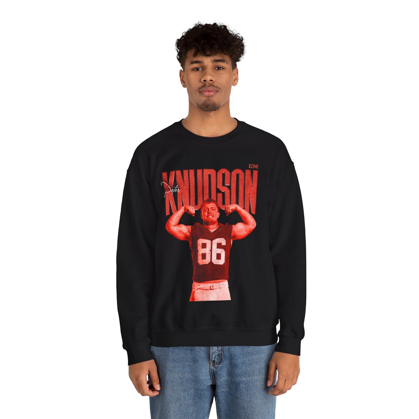 Peter Knudson Faded Glory Crewneck Sweatshirt