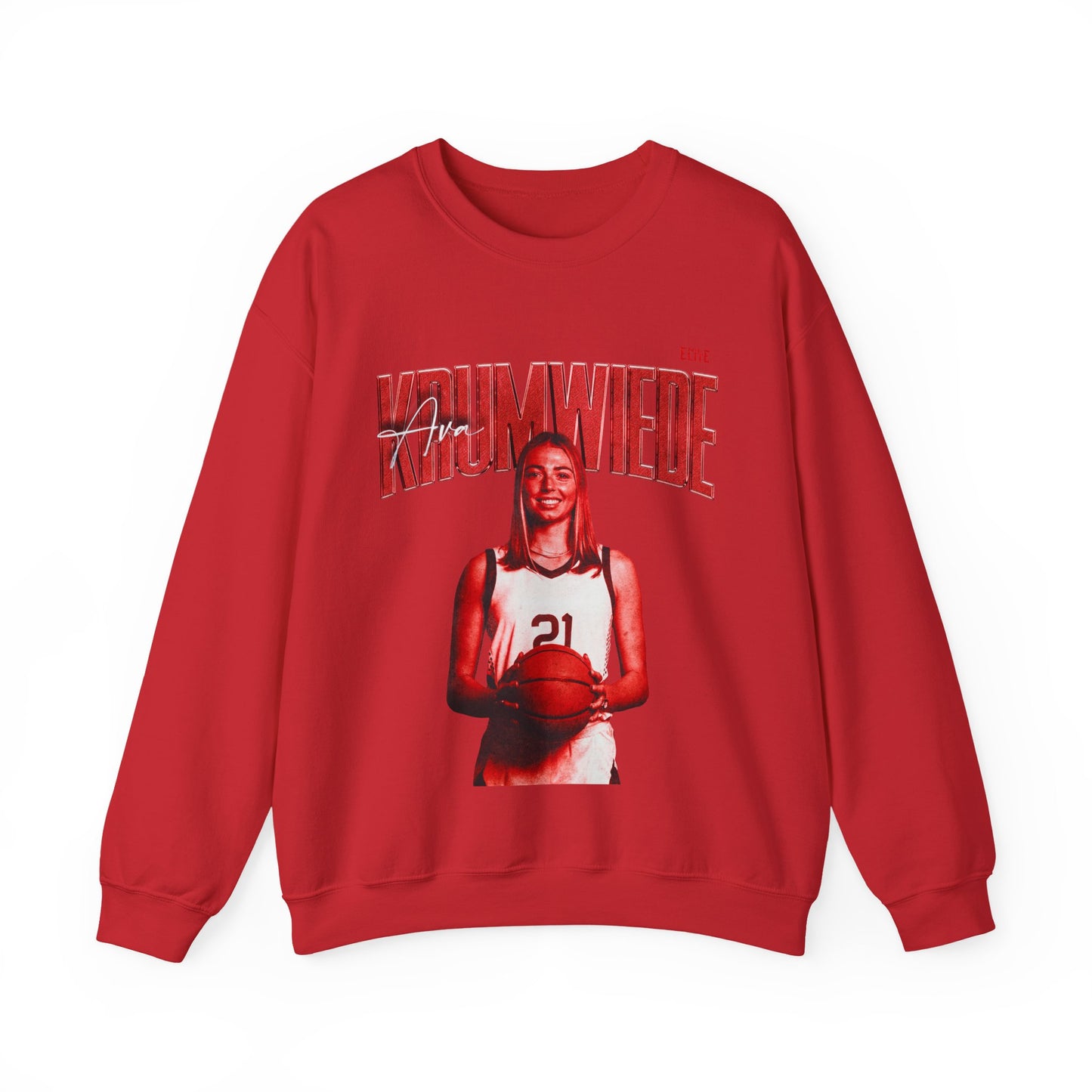 Ava Krumwiede Faded Glory Crewneck Sweatshirt
