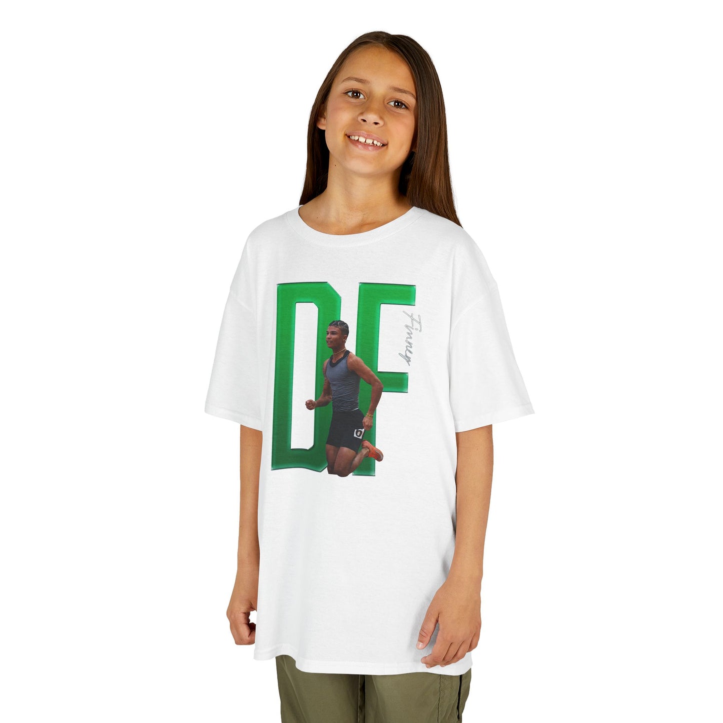 D'Shawn Finney Player Icon Initials Kids Tee