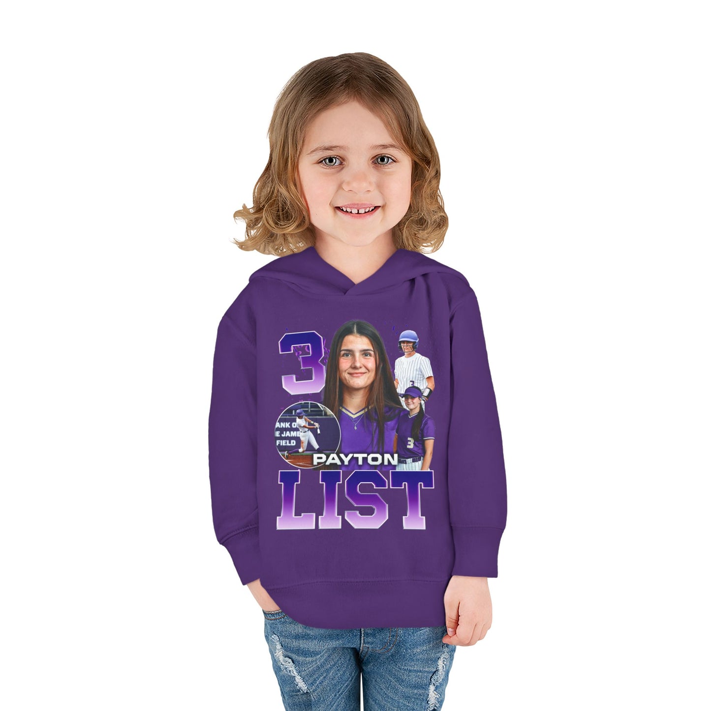 Payton List Toddler Pullover Hoodie