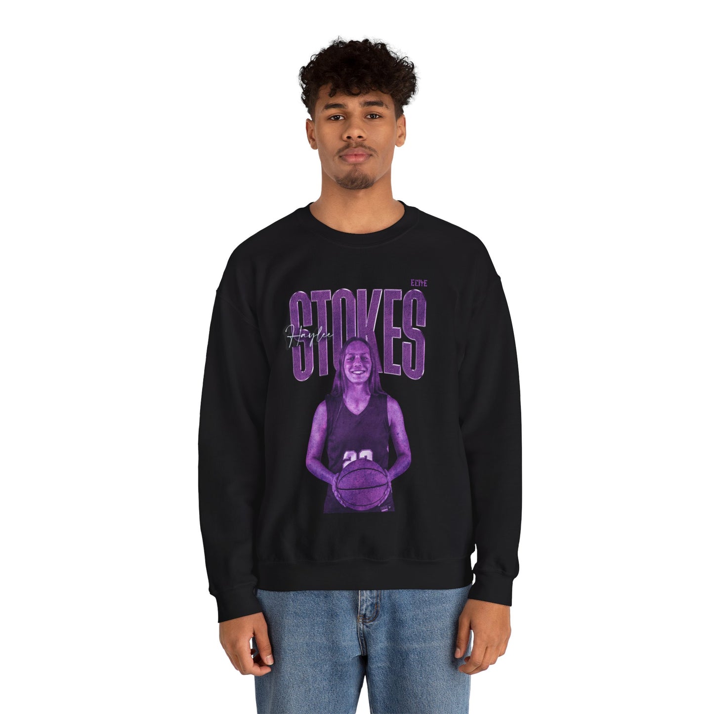 Haylee Stokes Faded Glory Crewneck Sweatshirt