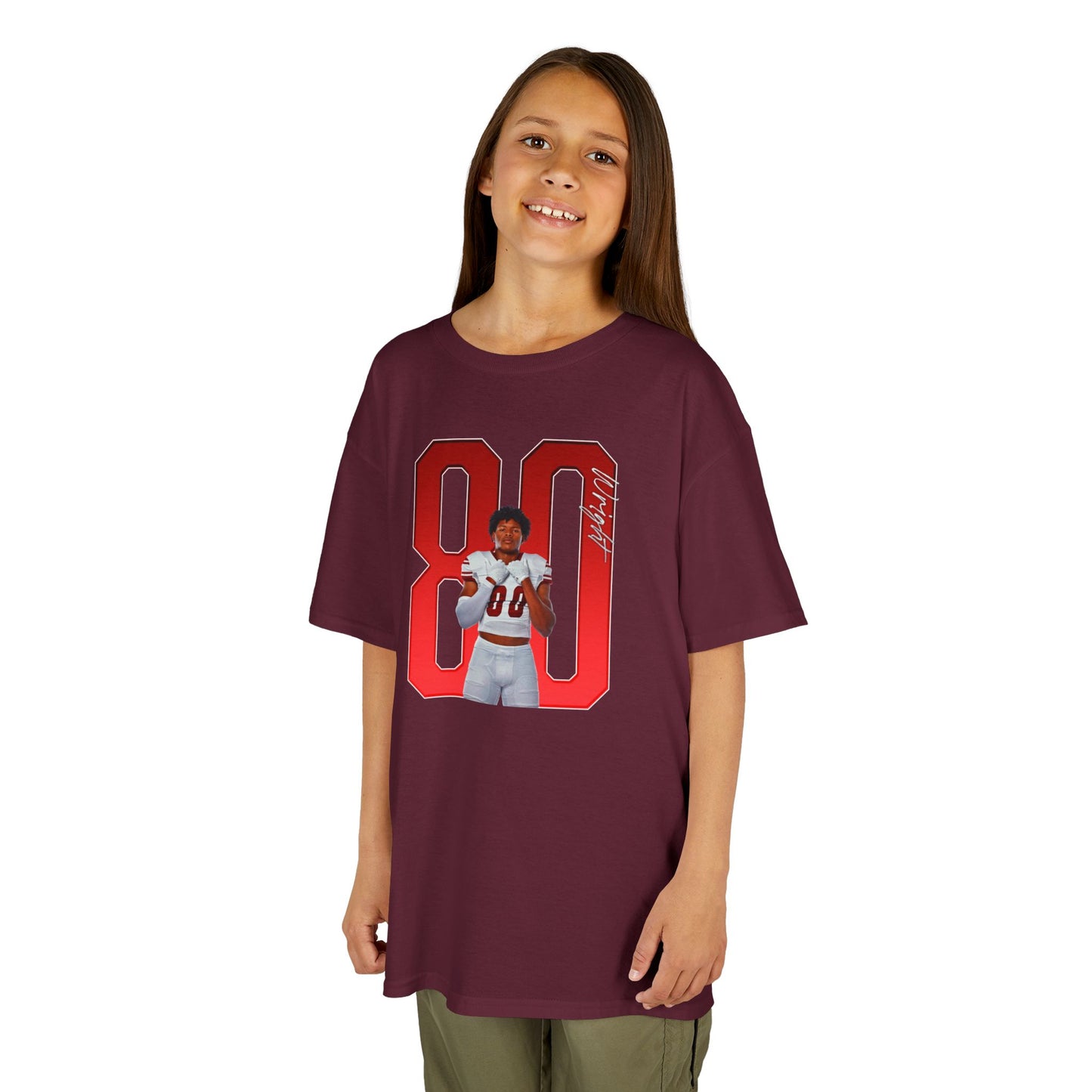 Izeyah Wright Player Icon Number Kids Tee