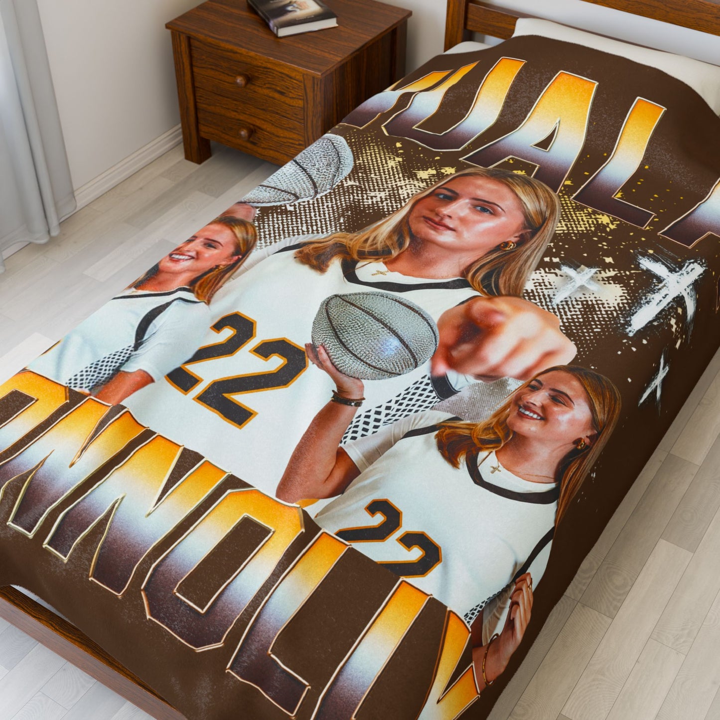 Nuala Connolly 60"-80" Plush Blanket