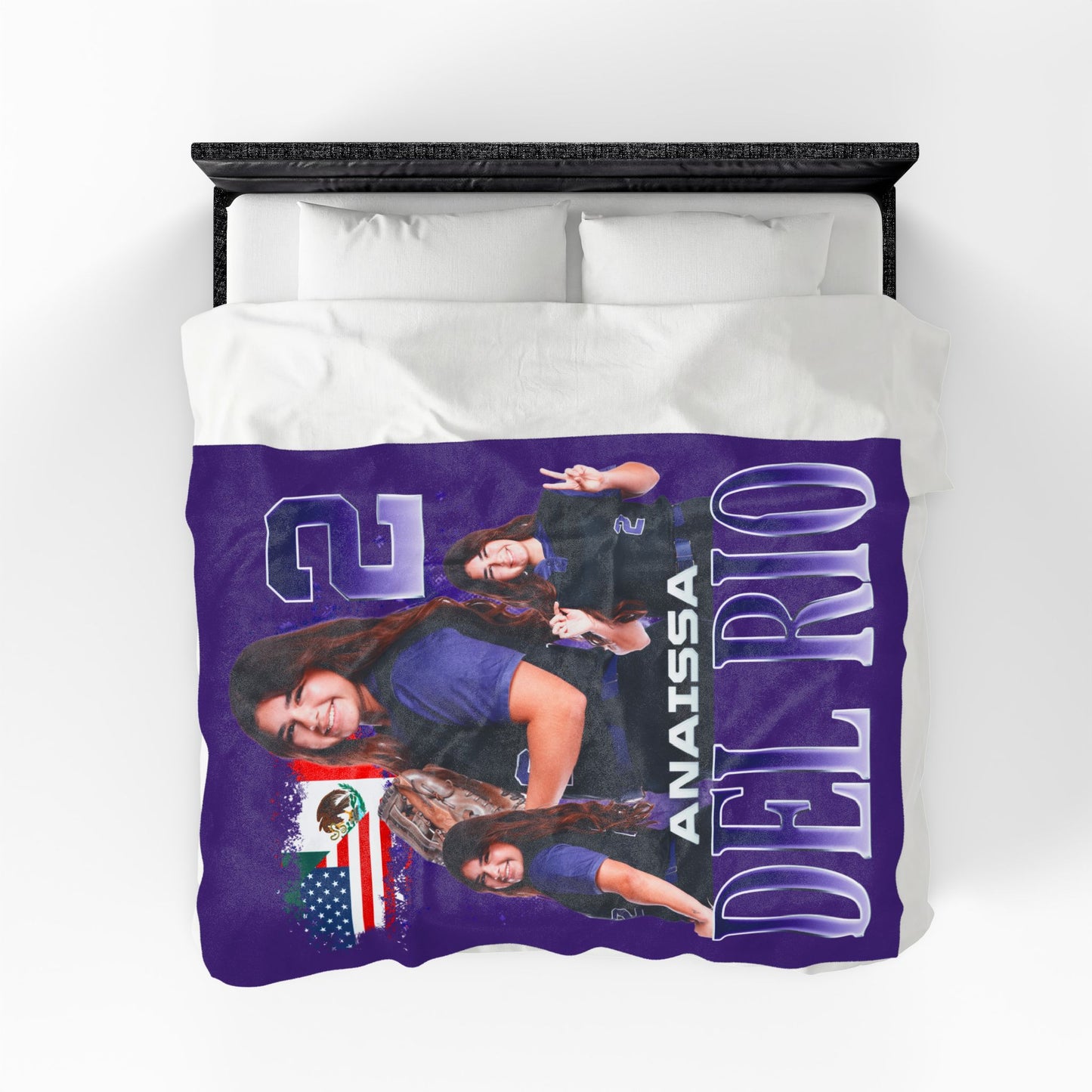 Anaissa Del Rio Heritage Pride 60"-80" Plush Blanket