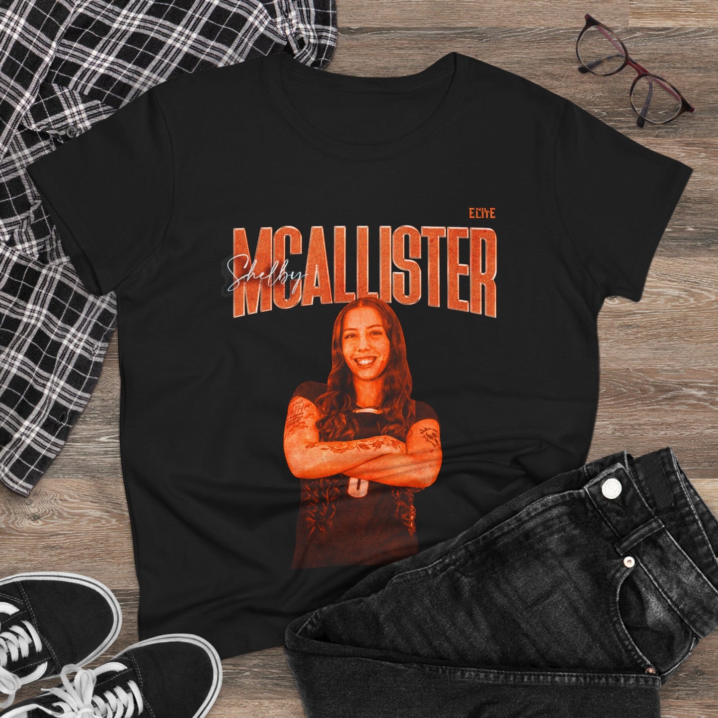 Shelby McAllister Faded Glory Women's Tee