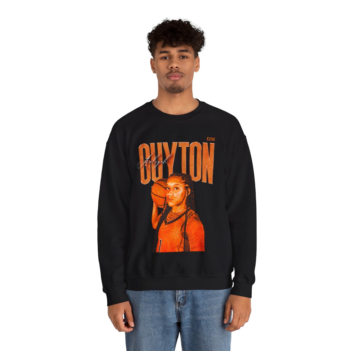 Aaliyah Guyton Faded Glory Crewneck Sweatshirt