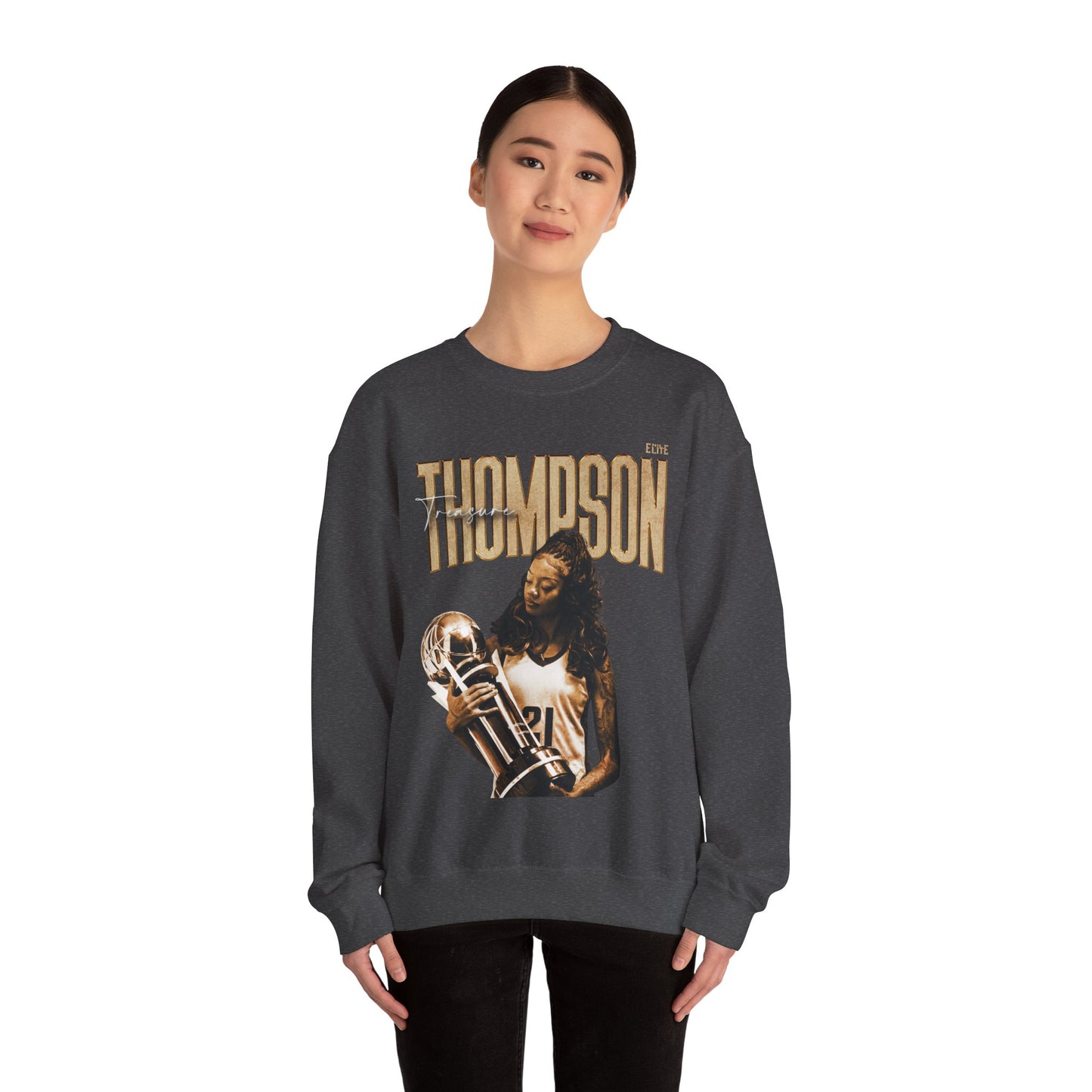 Treasure Thompson Faded Glory Crewneck Sweatshirt