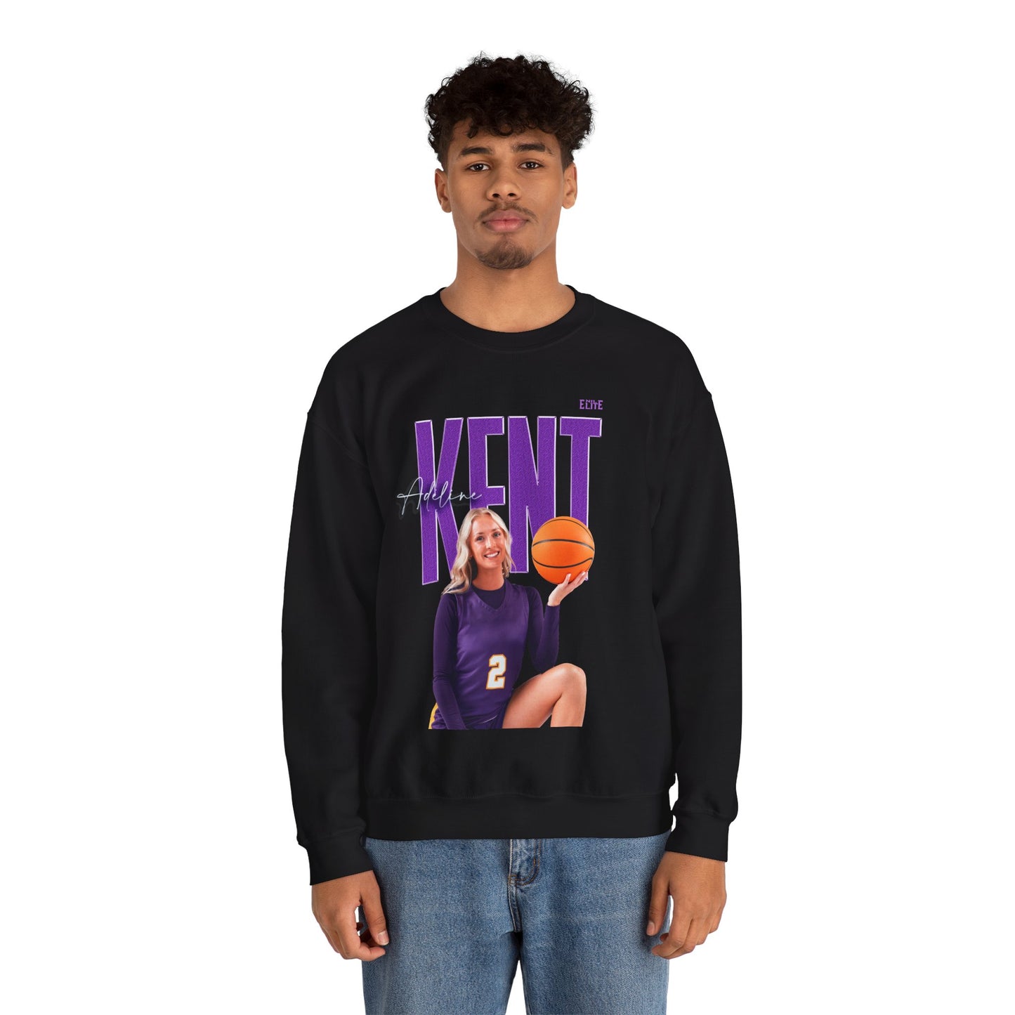 Adeline Kent Faded Glory Crewneck Sweatshirt