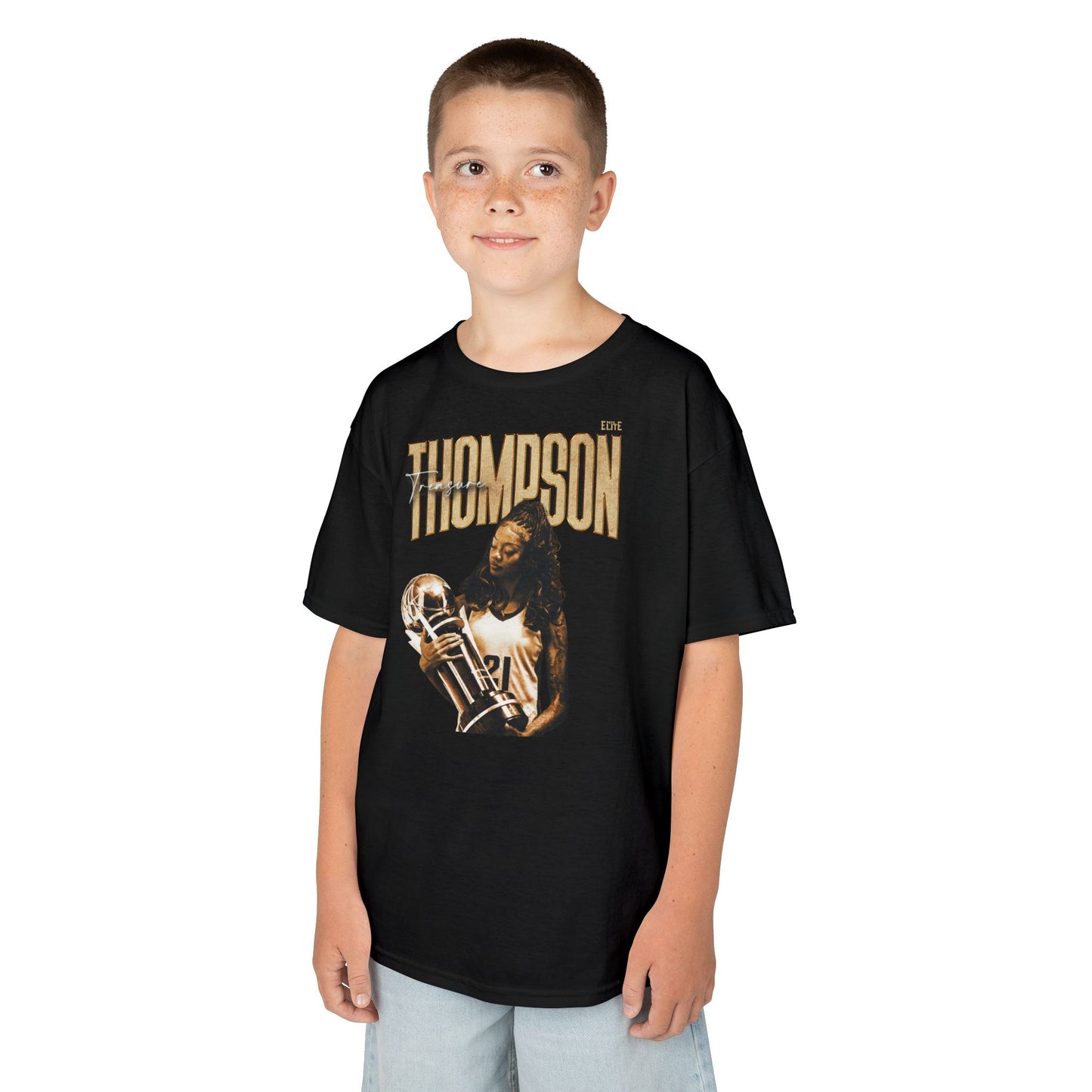 Treasure Thompson Faded Glory Kids Tee