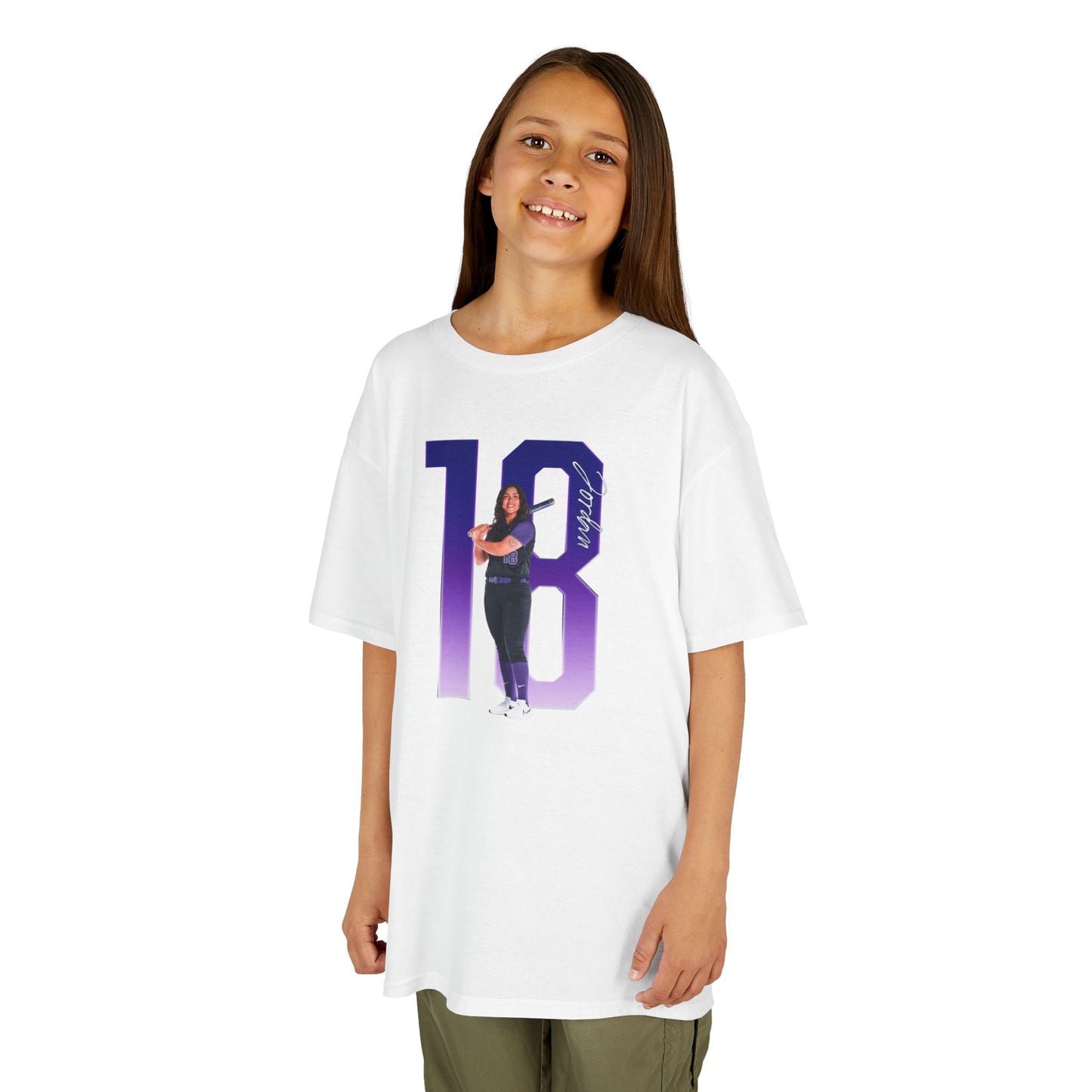 Marissa Jordan Player Icon Number Kids Tee