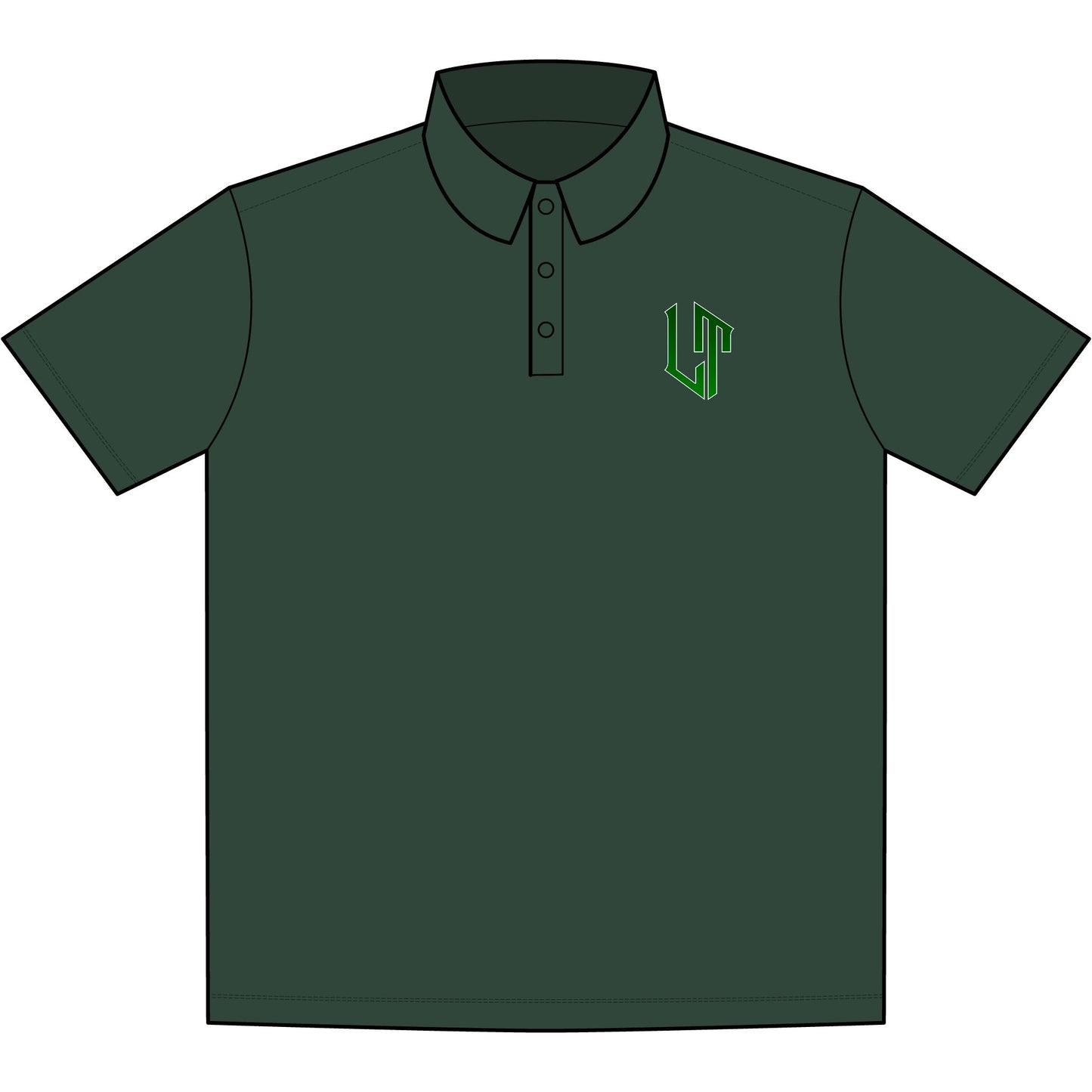 Lila Toll Logo Men's UV Polo