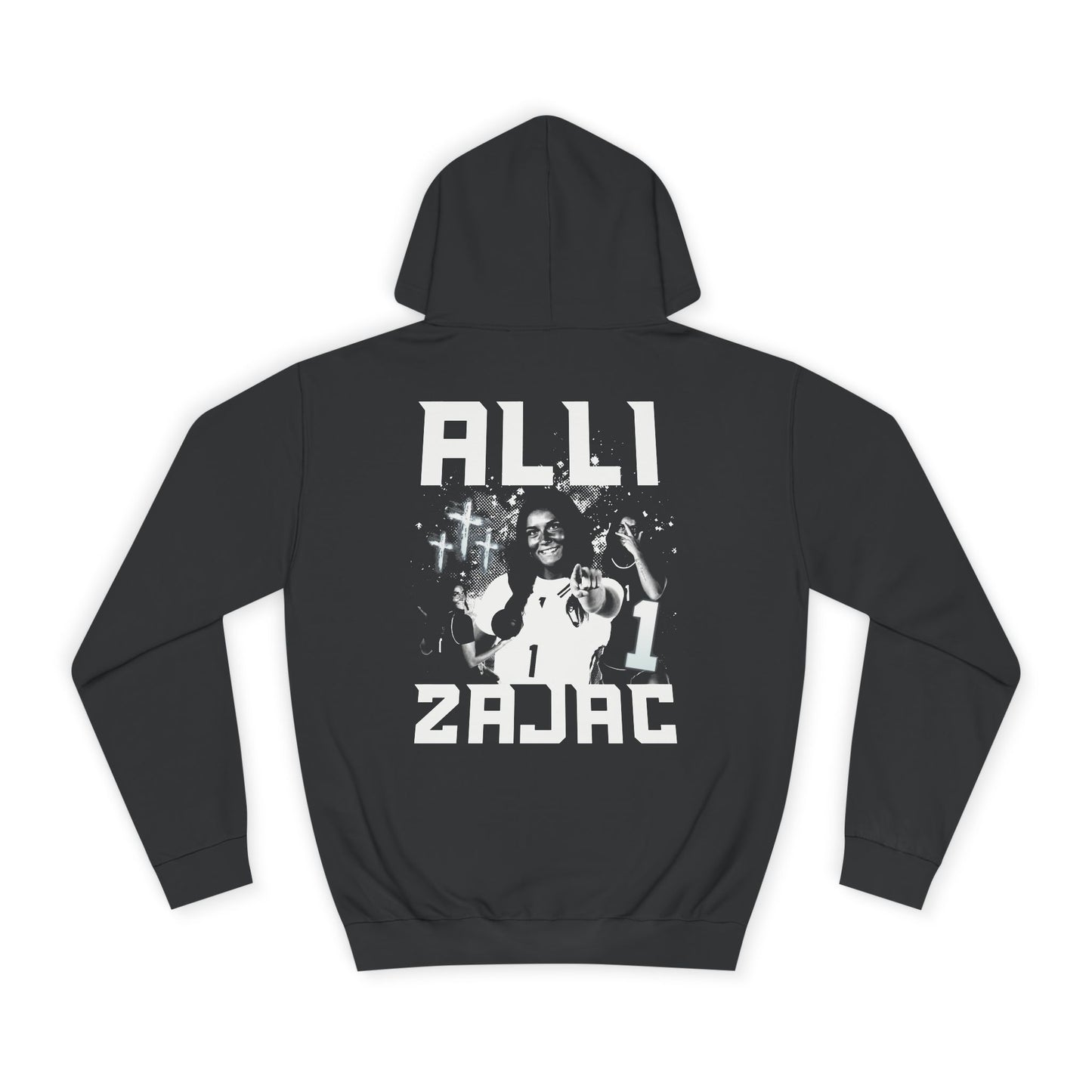 Alli Zajac Premium Vintage Blackout Hoodie