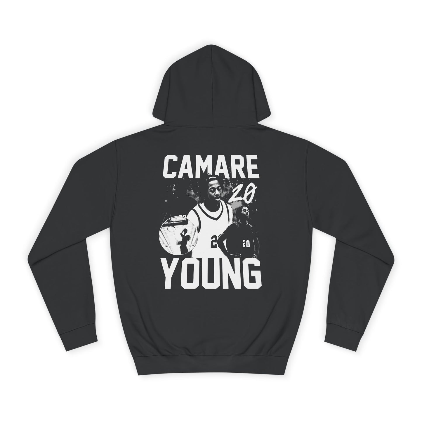 Camare Young Premium Vintage Blackout Hoodie