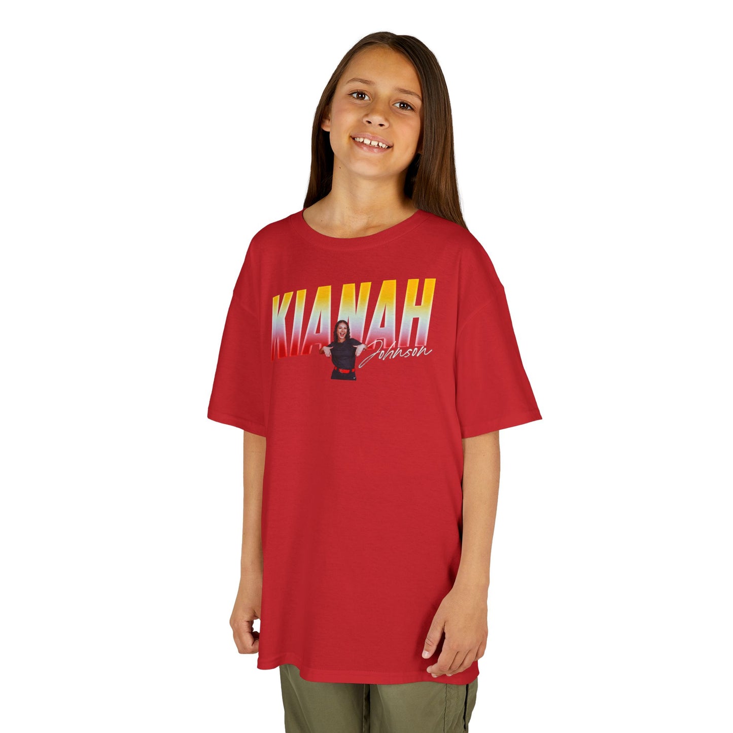 Kianah Johnson Cursive Combo Kids Tee
