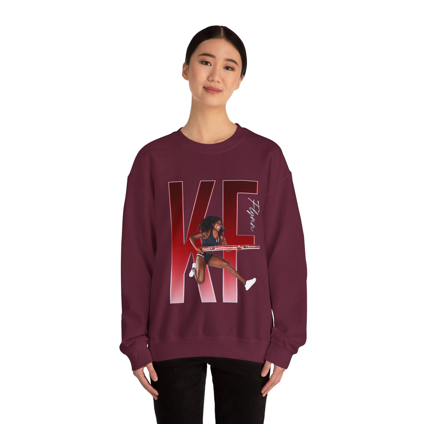 Kennedy Flynn Player Icon Initials Crewneck Sweatshirt