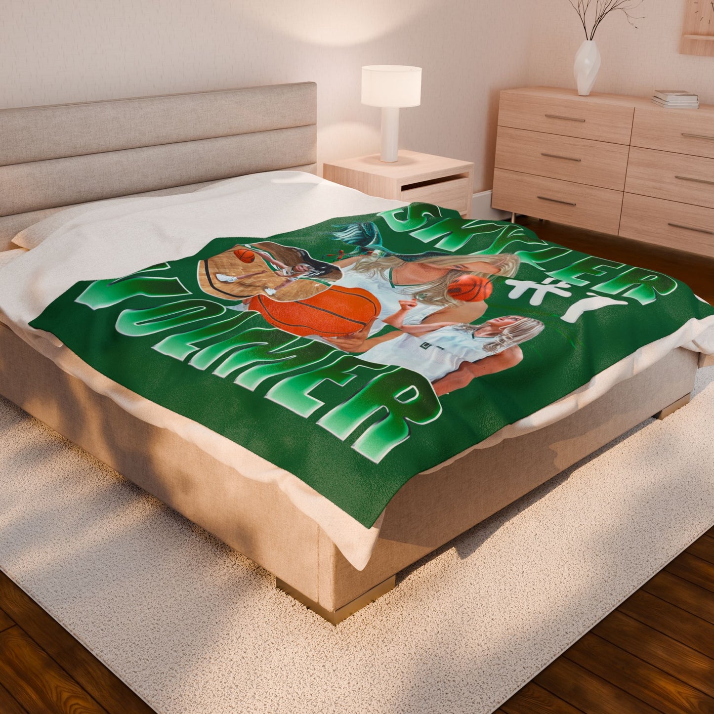 Skyler Volmer 60"-80" Plush Blanket