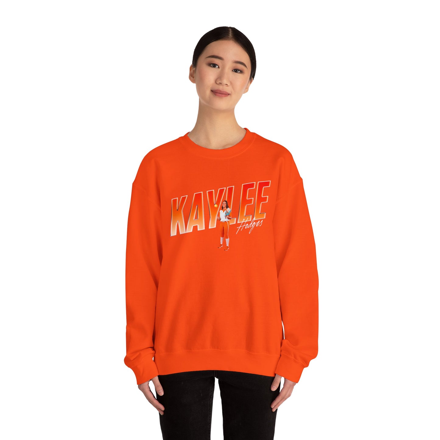 Kaylee Hodges Cursive Combo Crewneck Sweatshirt
