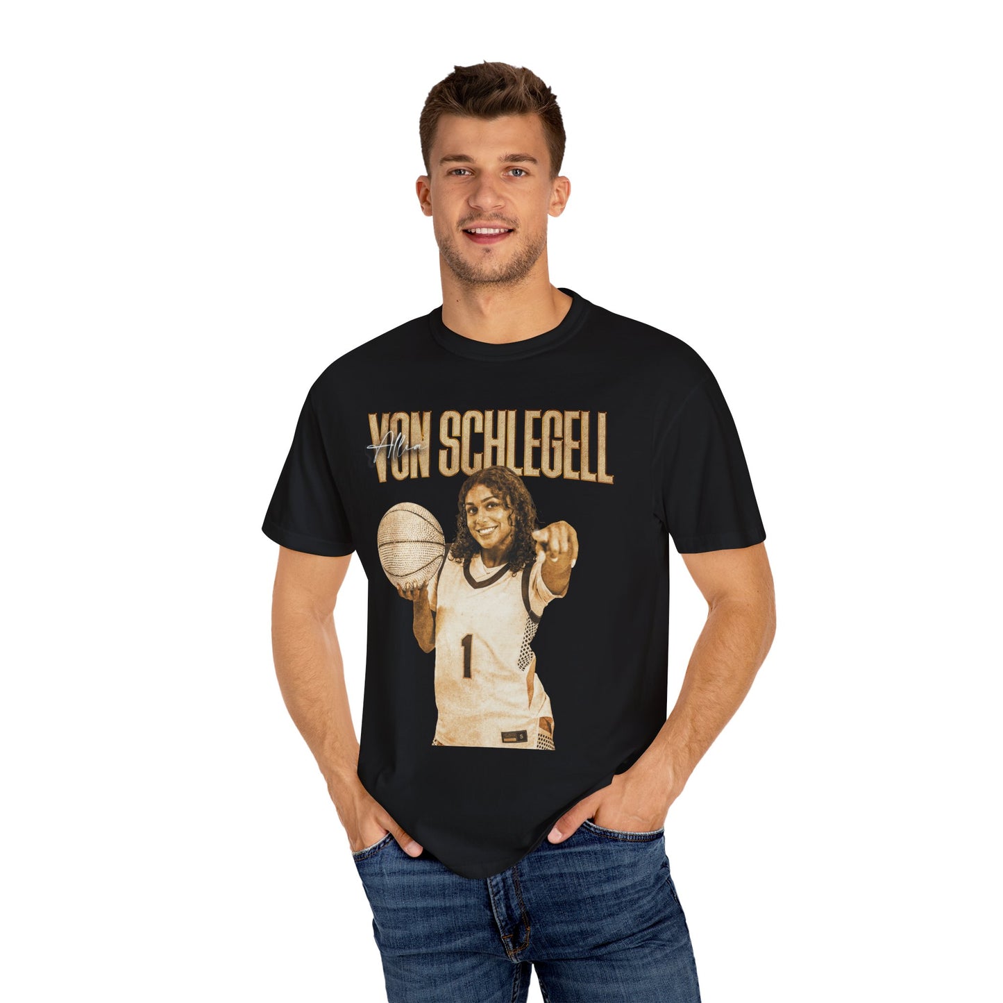 Allia Von Schlegell Faded Glory Premium tee
