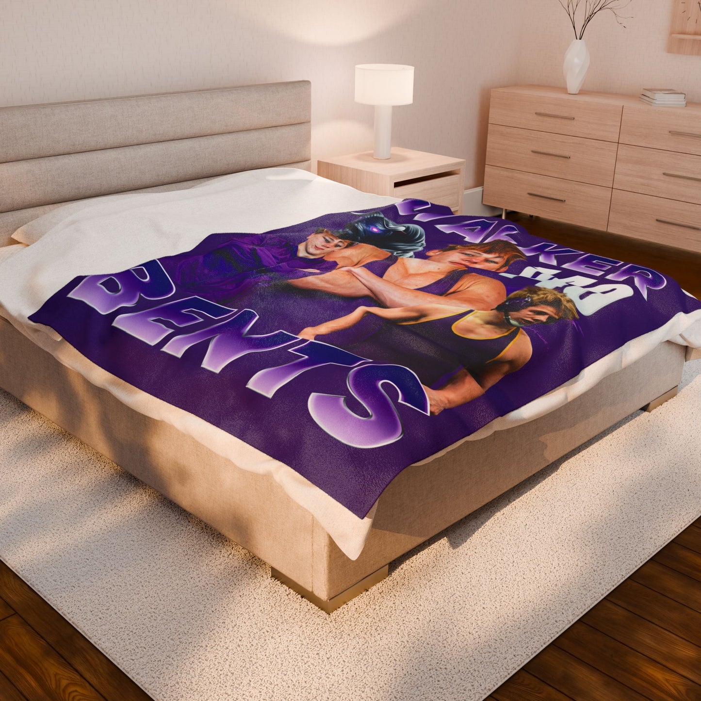 Walker Bents 60"-80" Plush Blanket