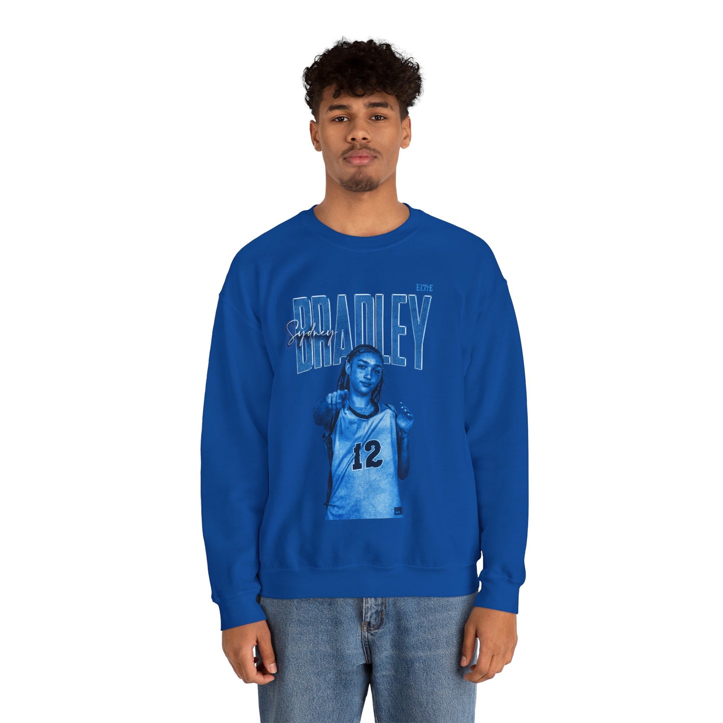 Sydney Bradley Faded Glory Crewneck Sweatshirt