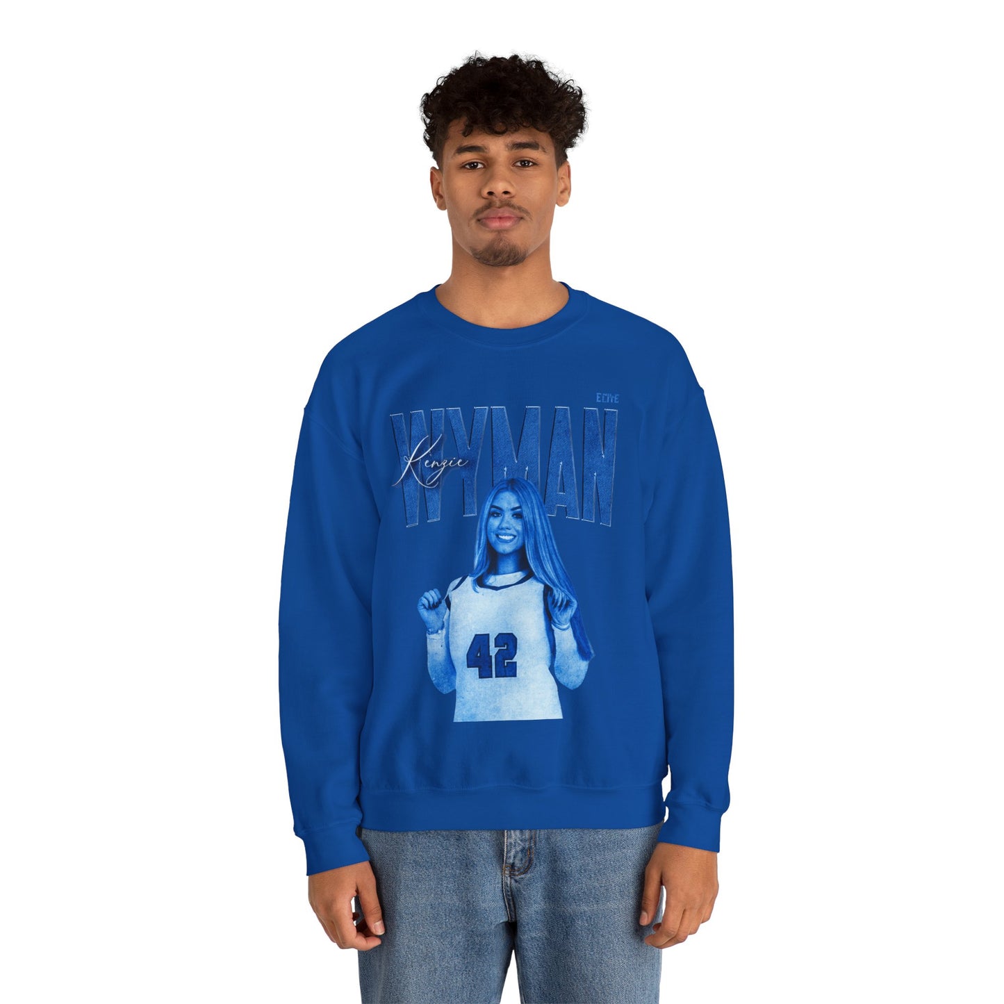 Kenzie Wyman Faded Glory Crewneck Sweatshirt