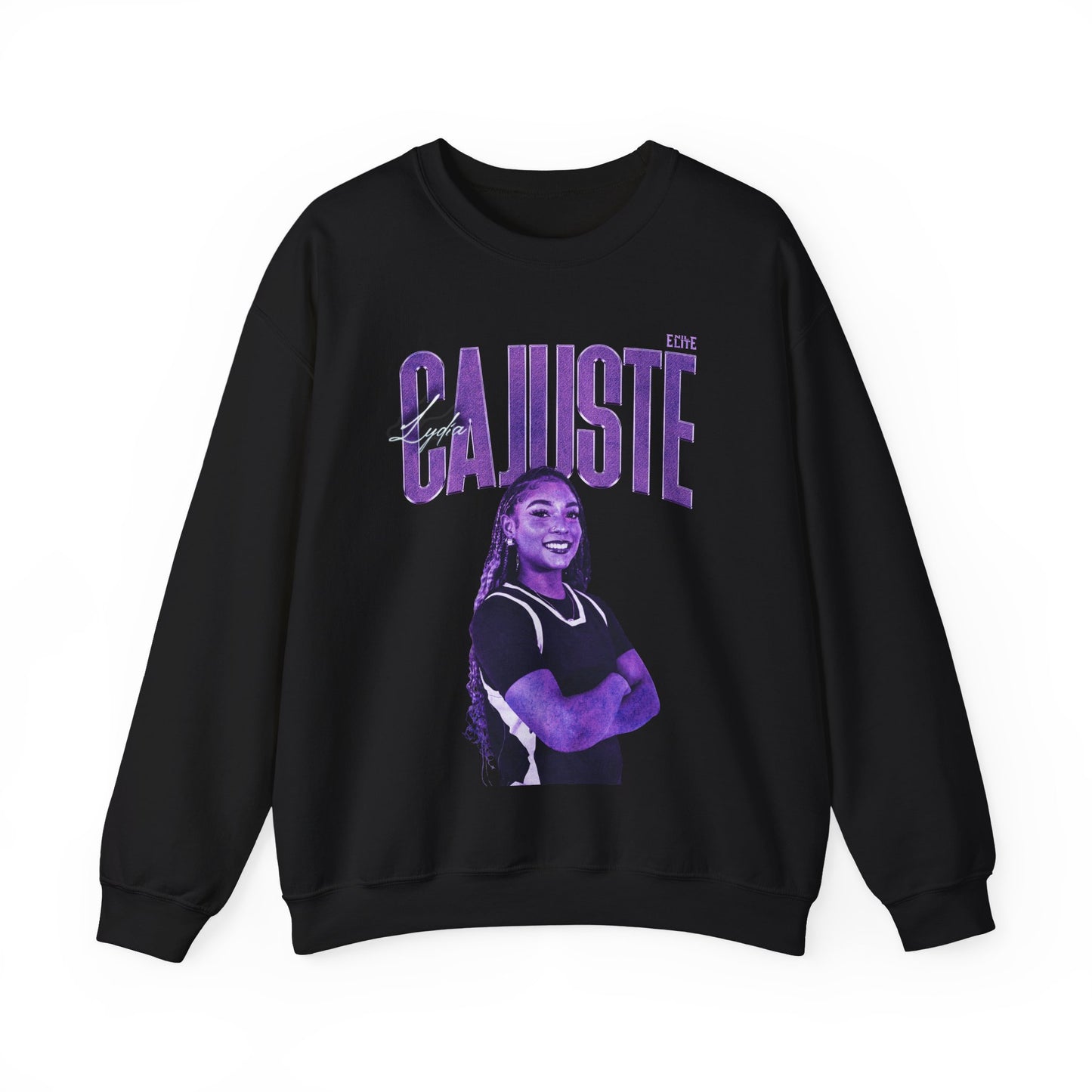 Lydia Cajuste Faded Glory Crewneck Sweatshirt