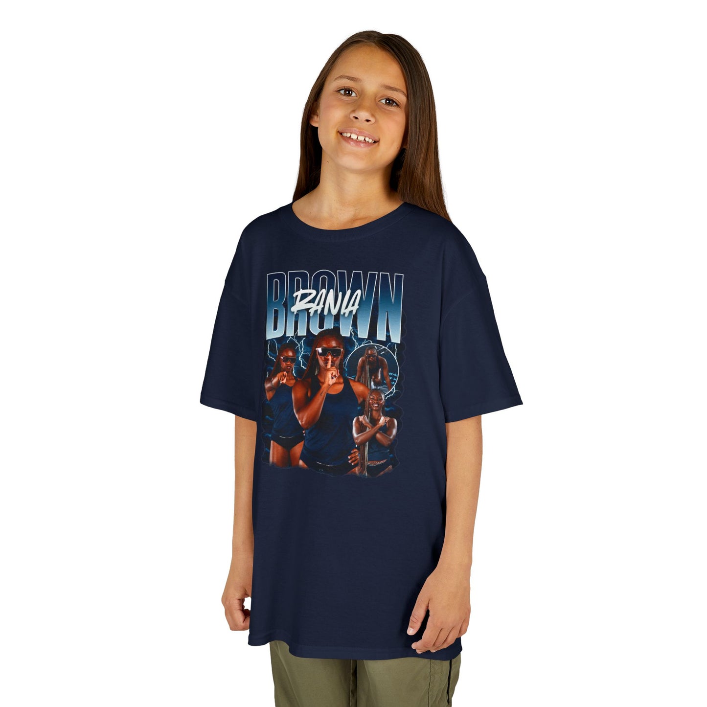 Rania Brown Kids Tee