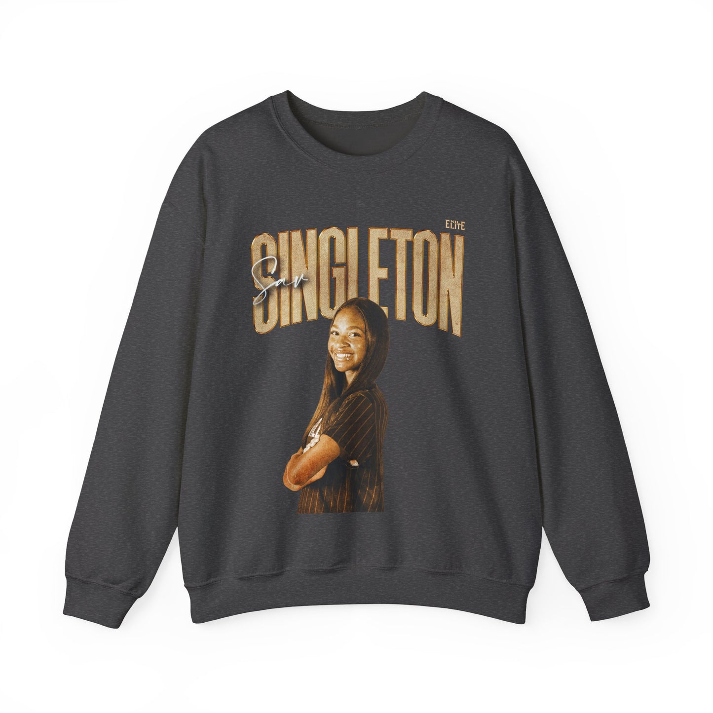 Sav Singleton Faded Glory Crewneck Sweatshirt