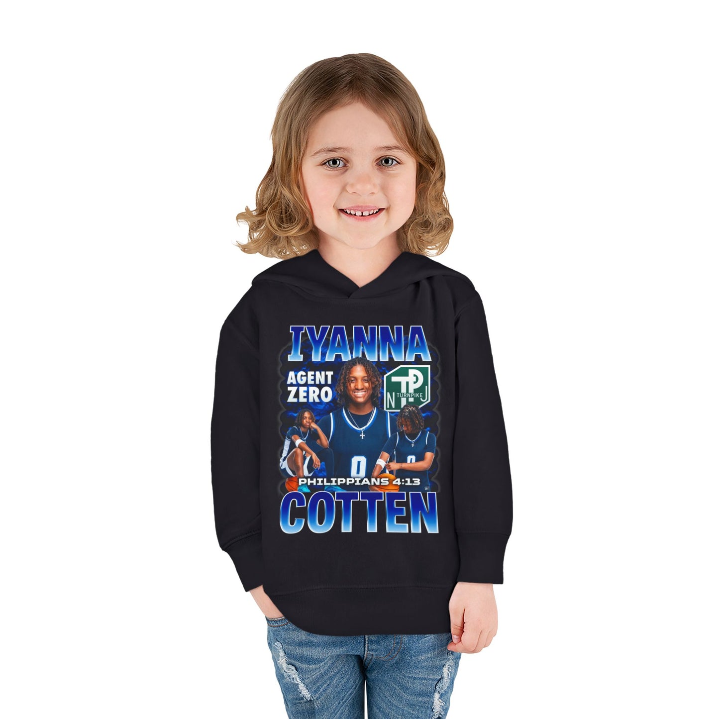 Iyanna Cotten Toddler Pullover Hoodie