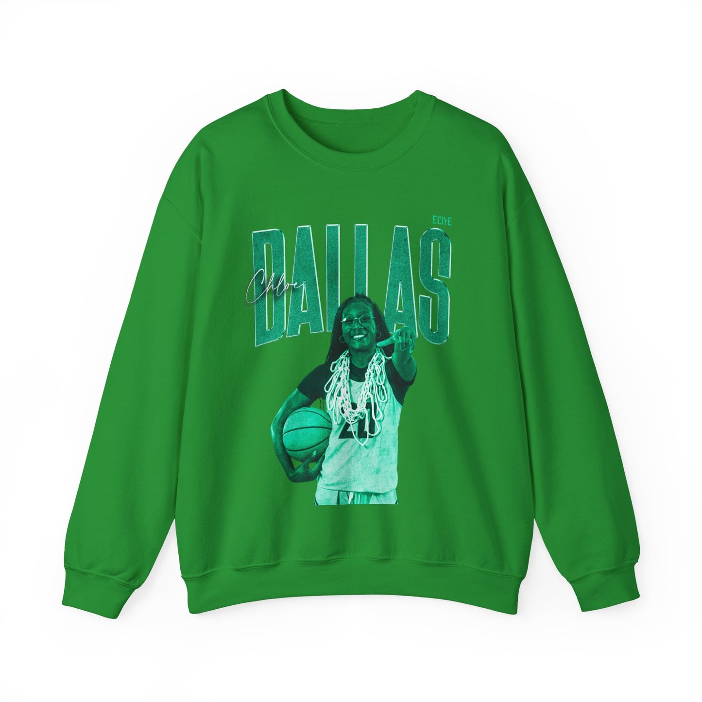 Chloe Dallas Faded Glory Crewneck Sweatshirt