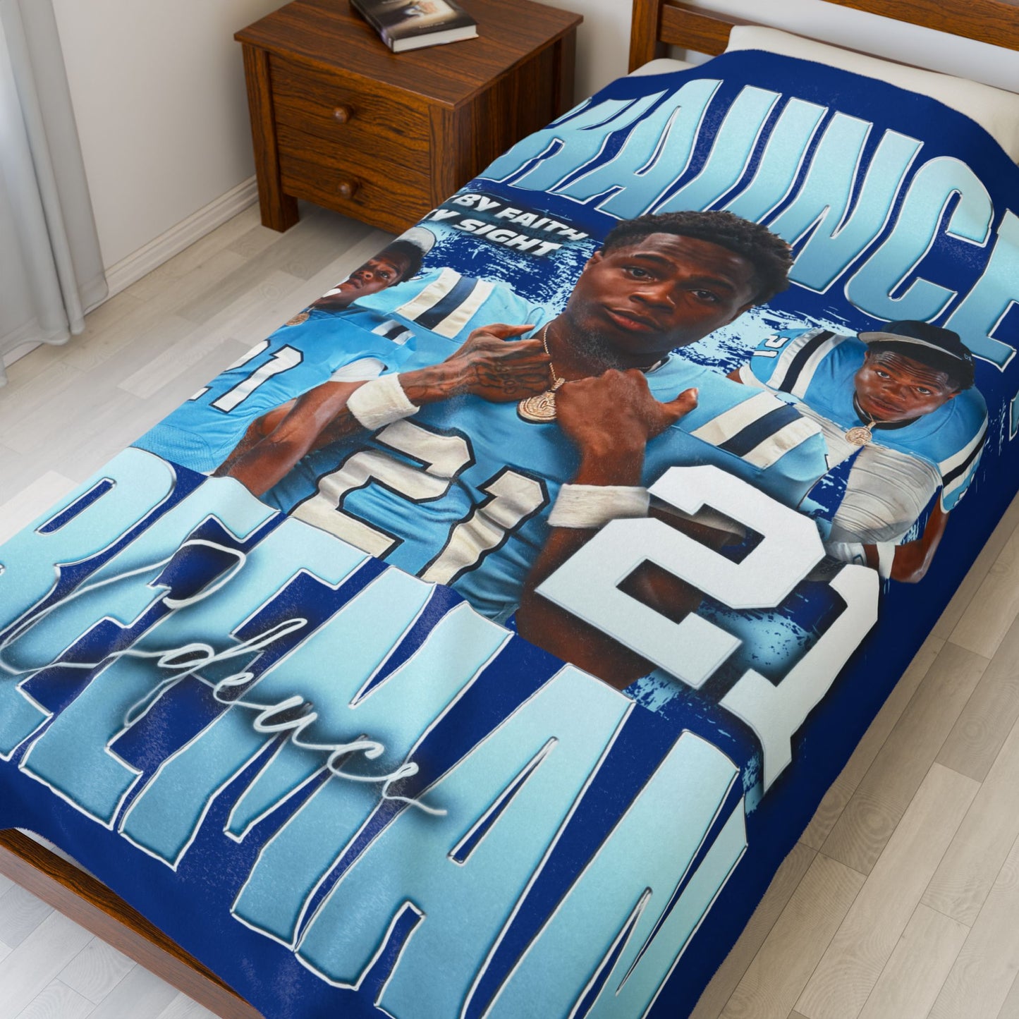 Chauncey Freeman 60"-80" Plush Blanket