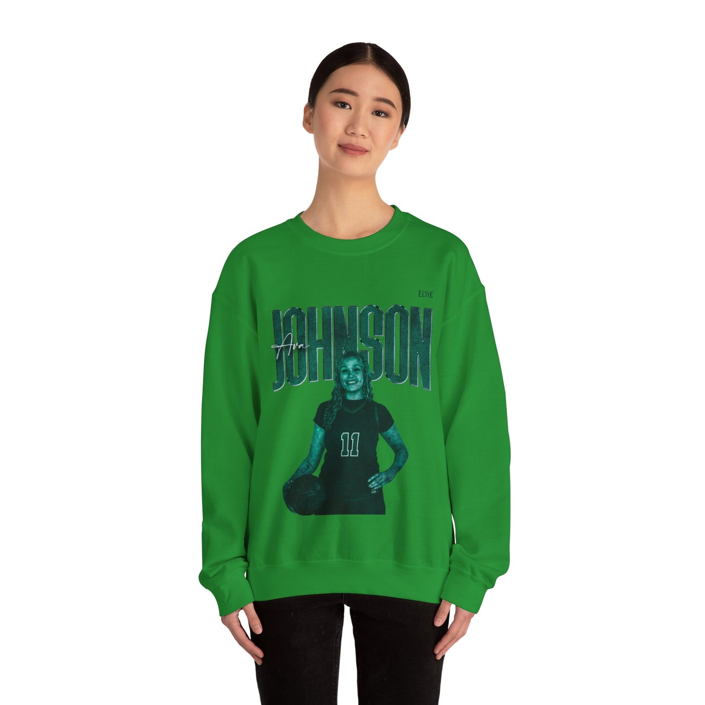 Ava Johnson Faded Glory Crewneck Sweatshirt
