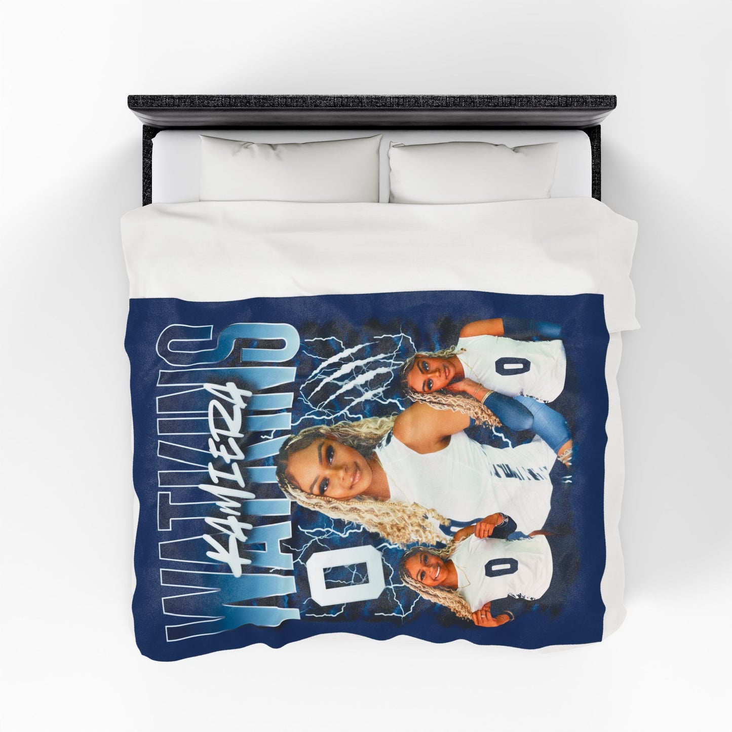 Kamiera Watkins 60"-80" Plush Blanket