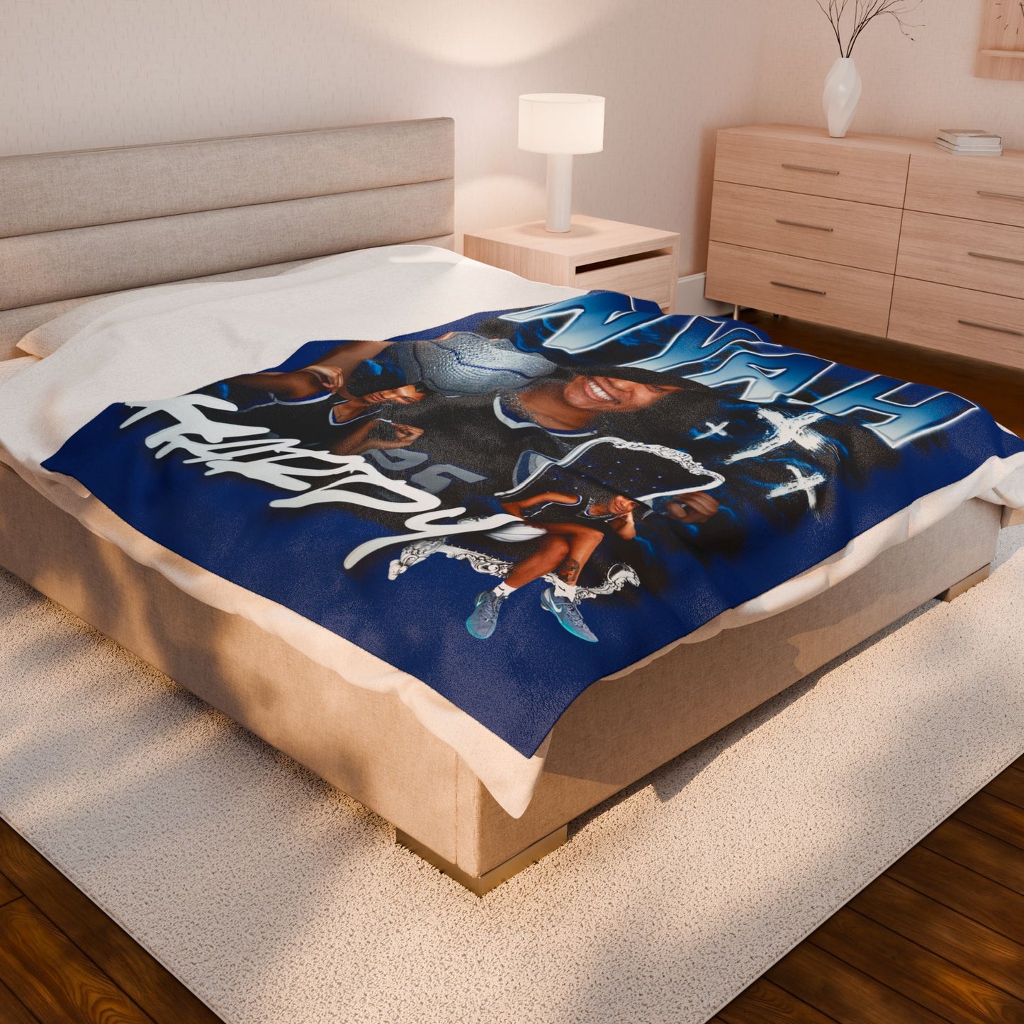 Nyah Hardy 60"-80" Plush Blanket