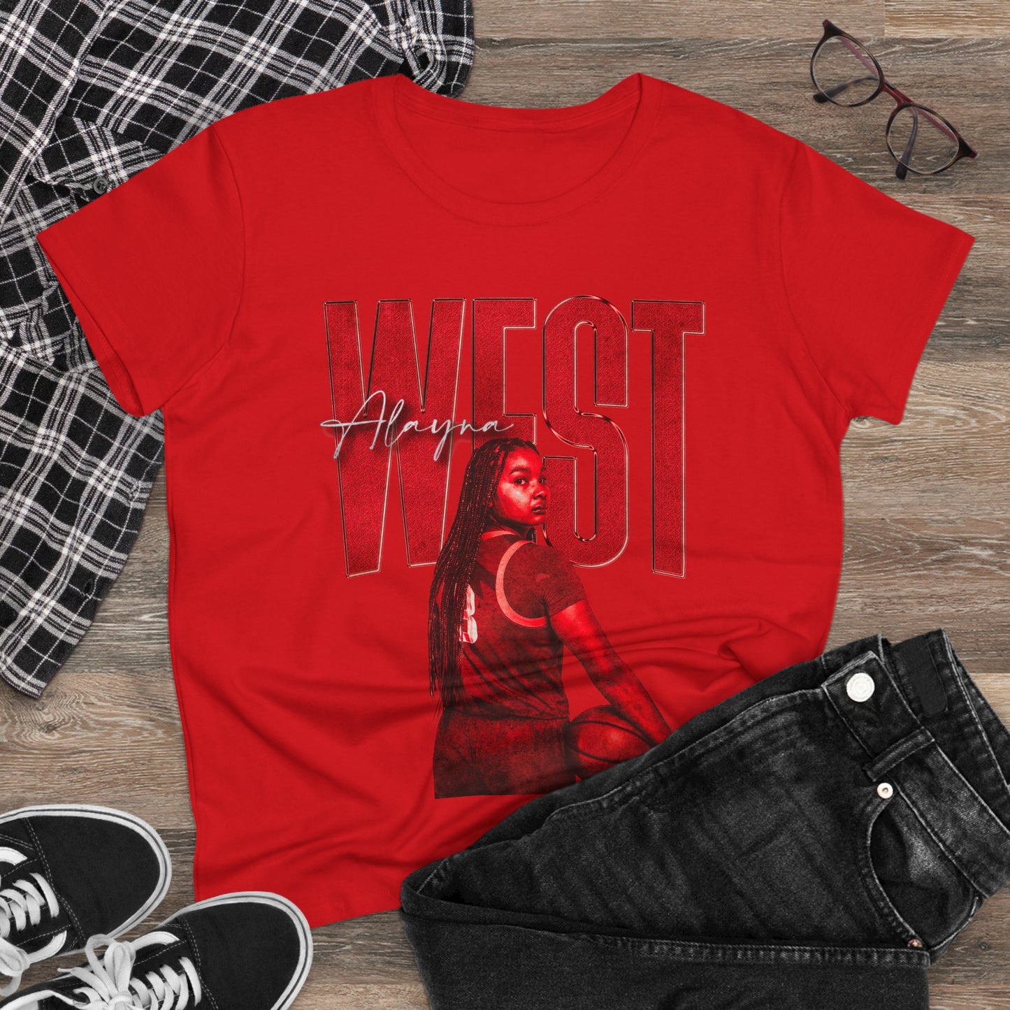 Alayna West Faded Glory Women's Tee