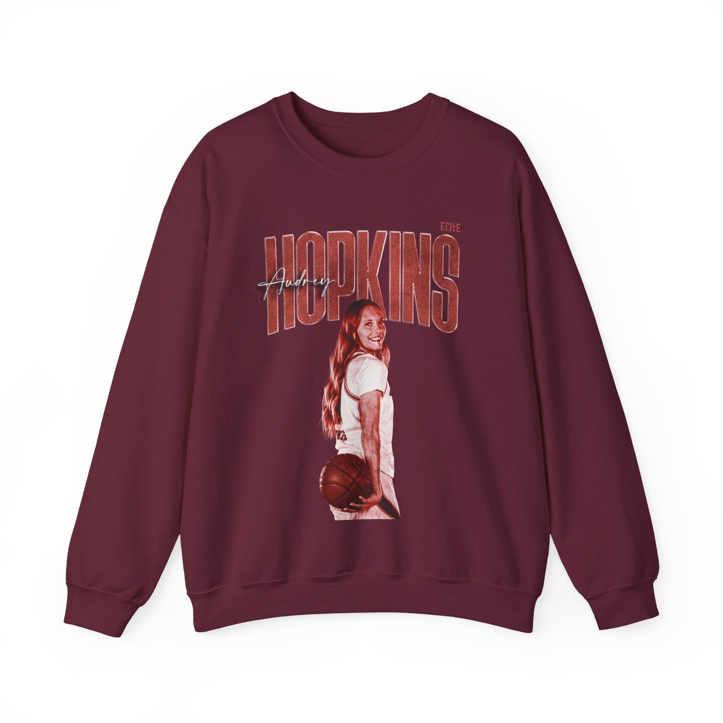 Audrey Hopkins Faded Glory Crewneck Sweatshirt