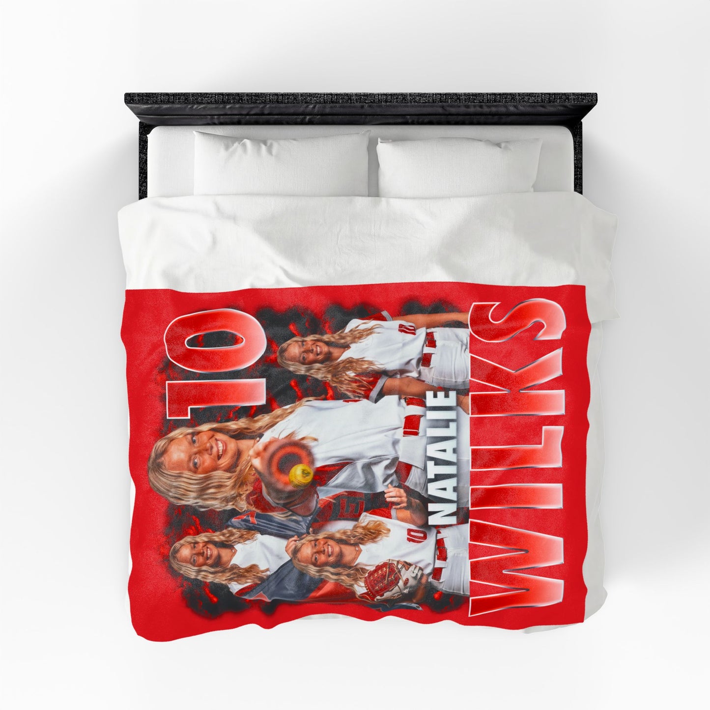 Natalie Wilks 60"-80" Plush Blanket