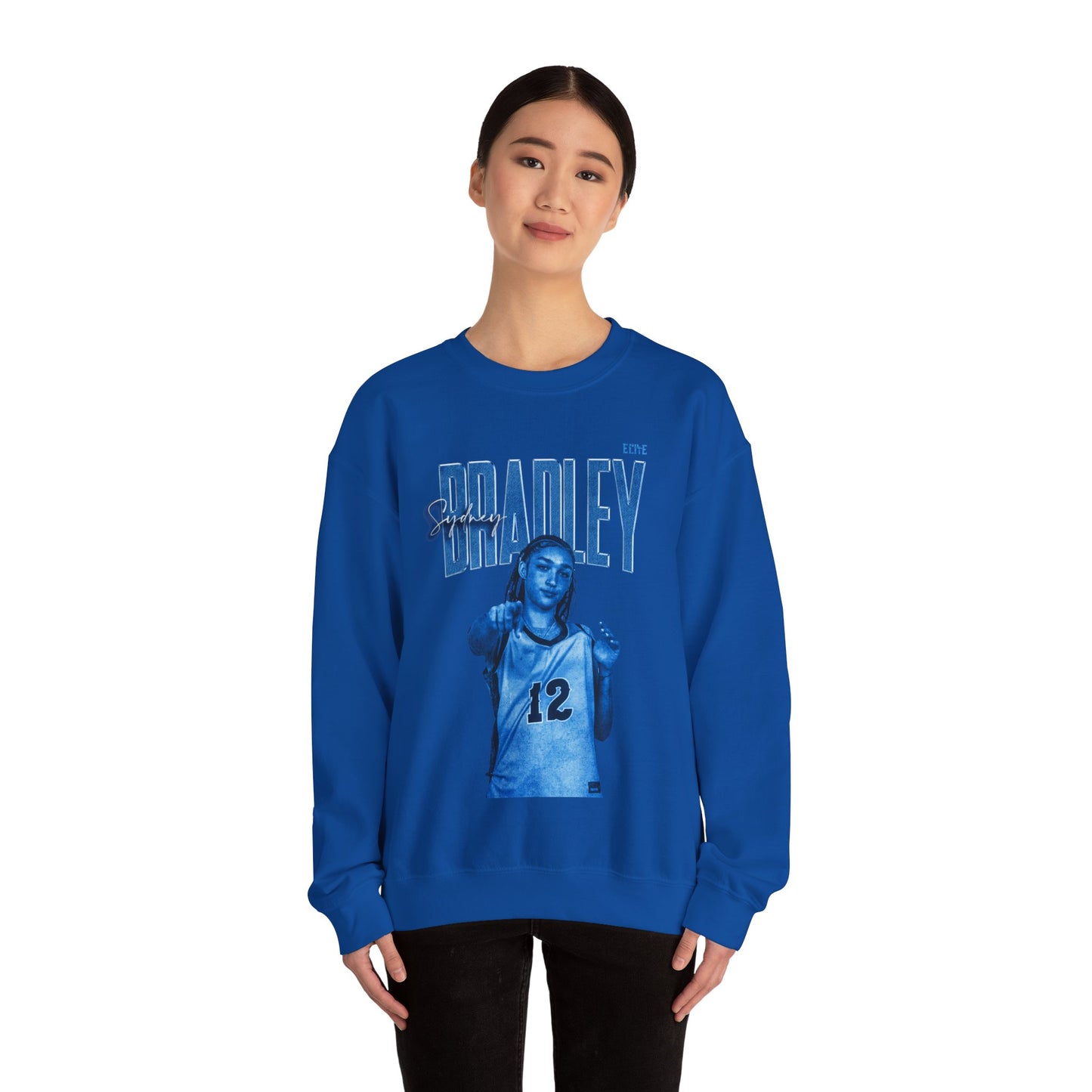 Sydney Bradley Faded Glory Crewneck Sweatshirt