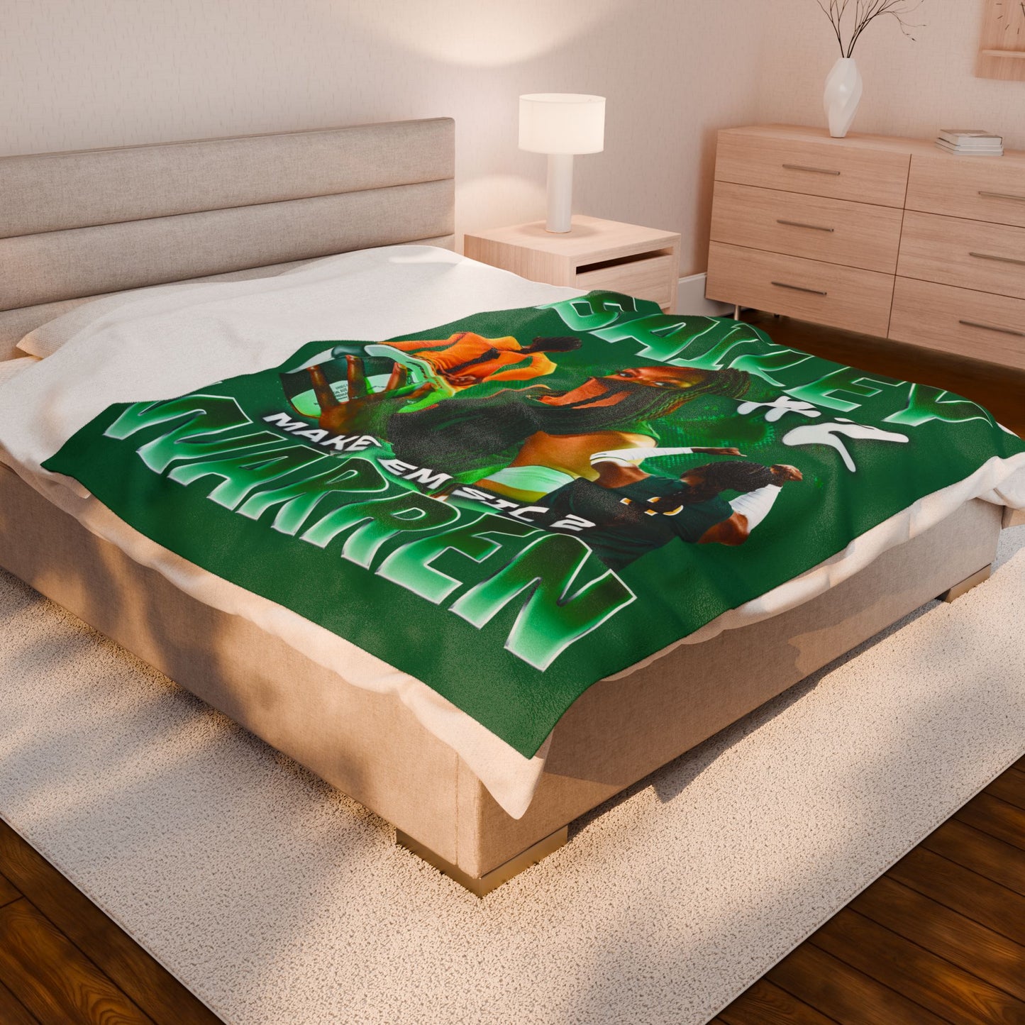 Bailey Warren 60"-80" Plush Blanket