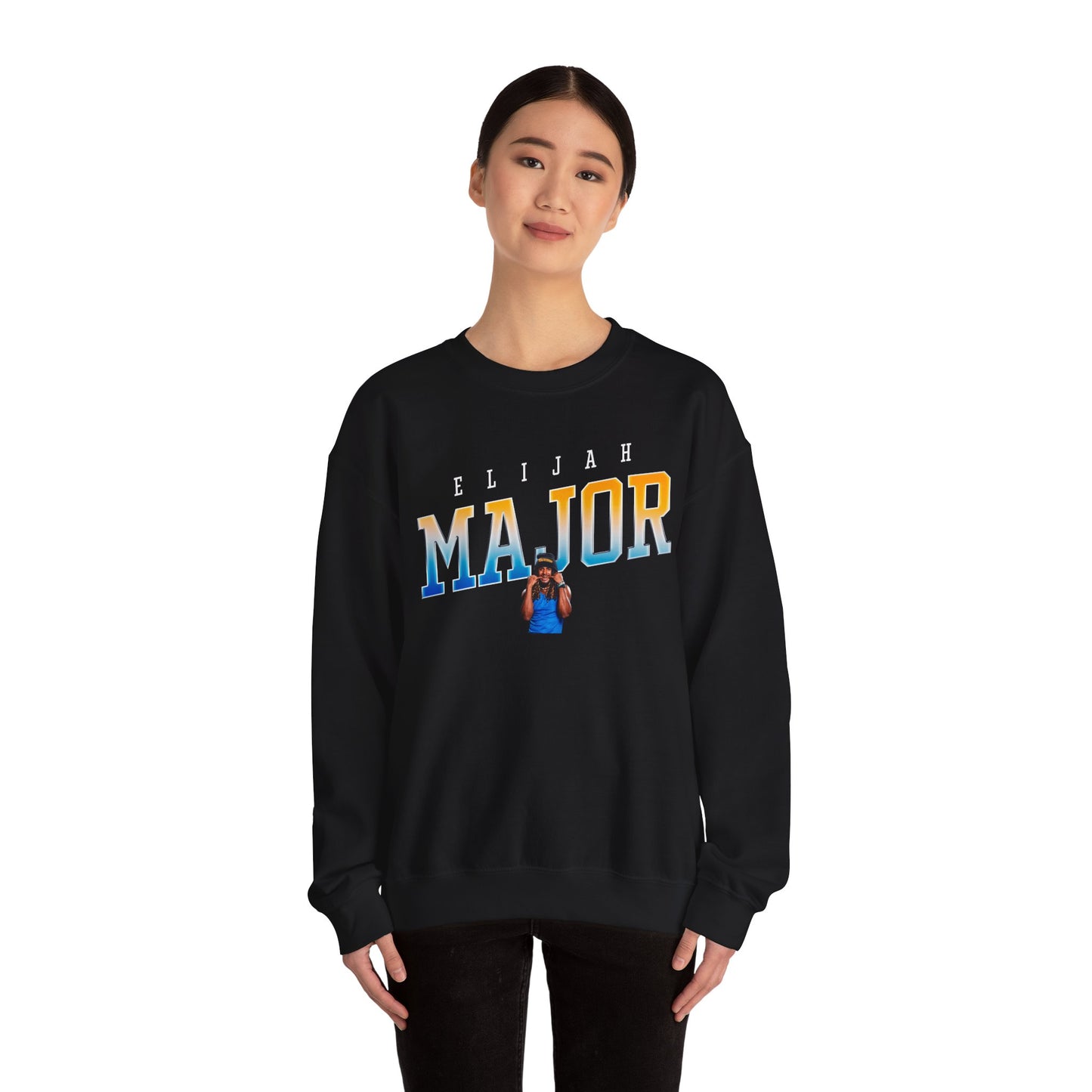 Elijah Major Icon Colored Crewneck Sweatshirt